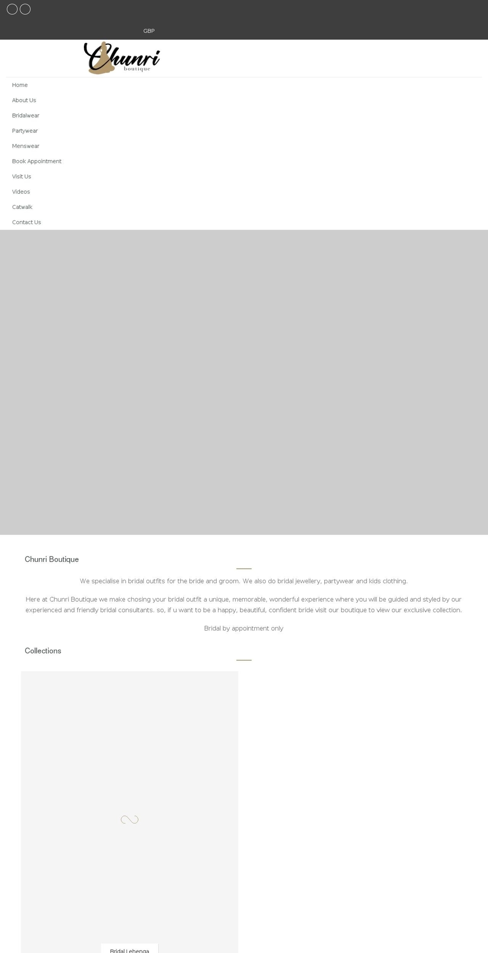 chunriuk.com shopify website screenshot