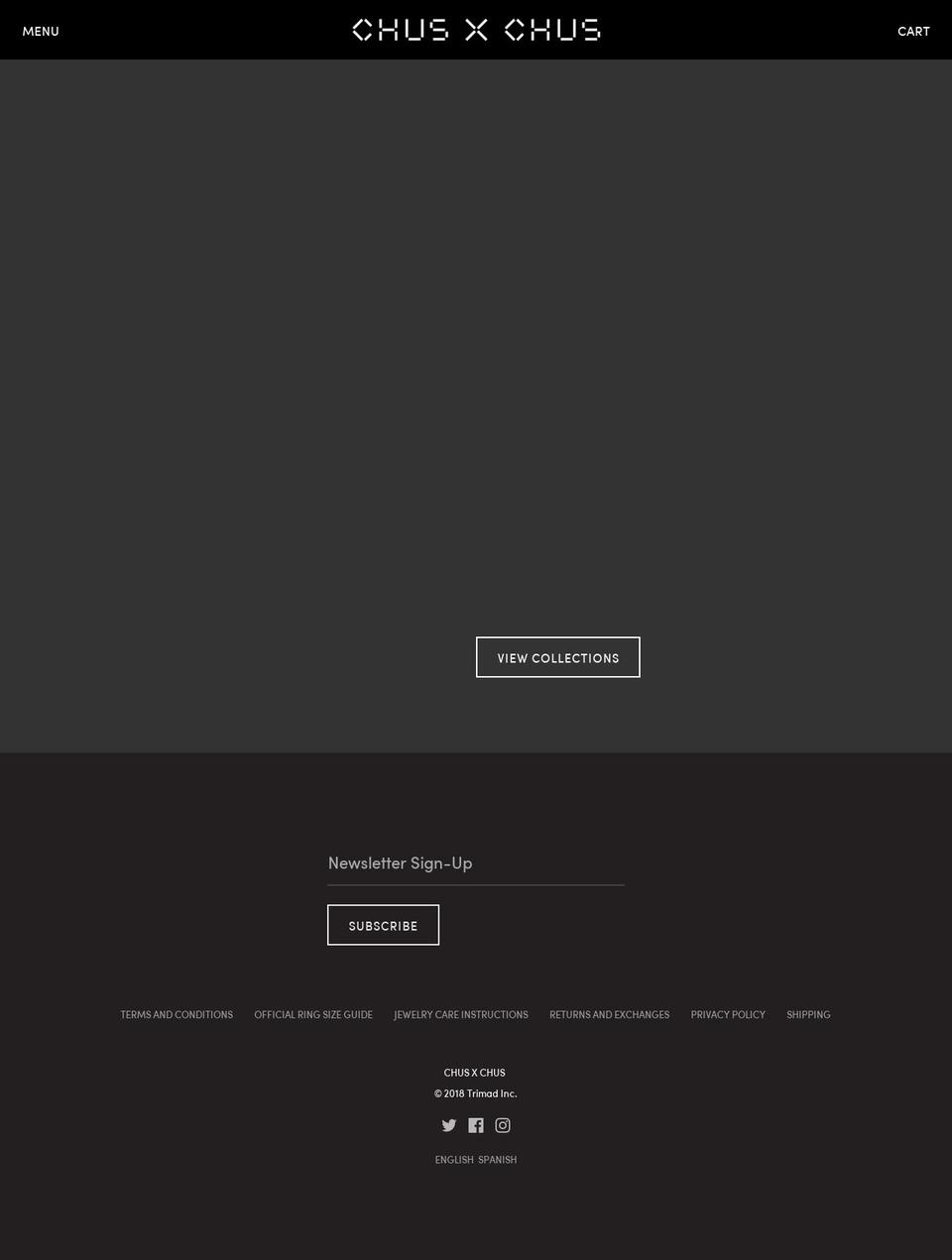 chusxchus.com — Shopify storefront screenshot