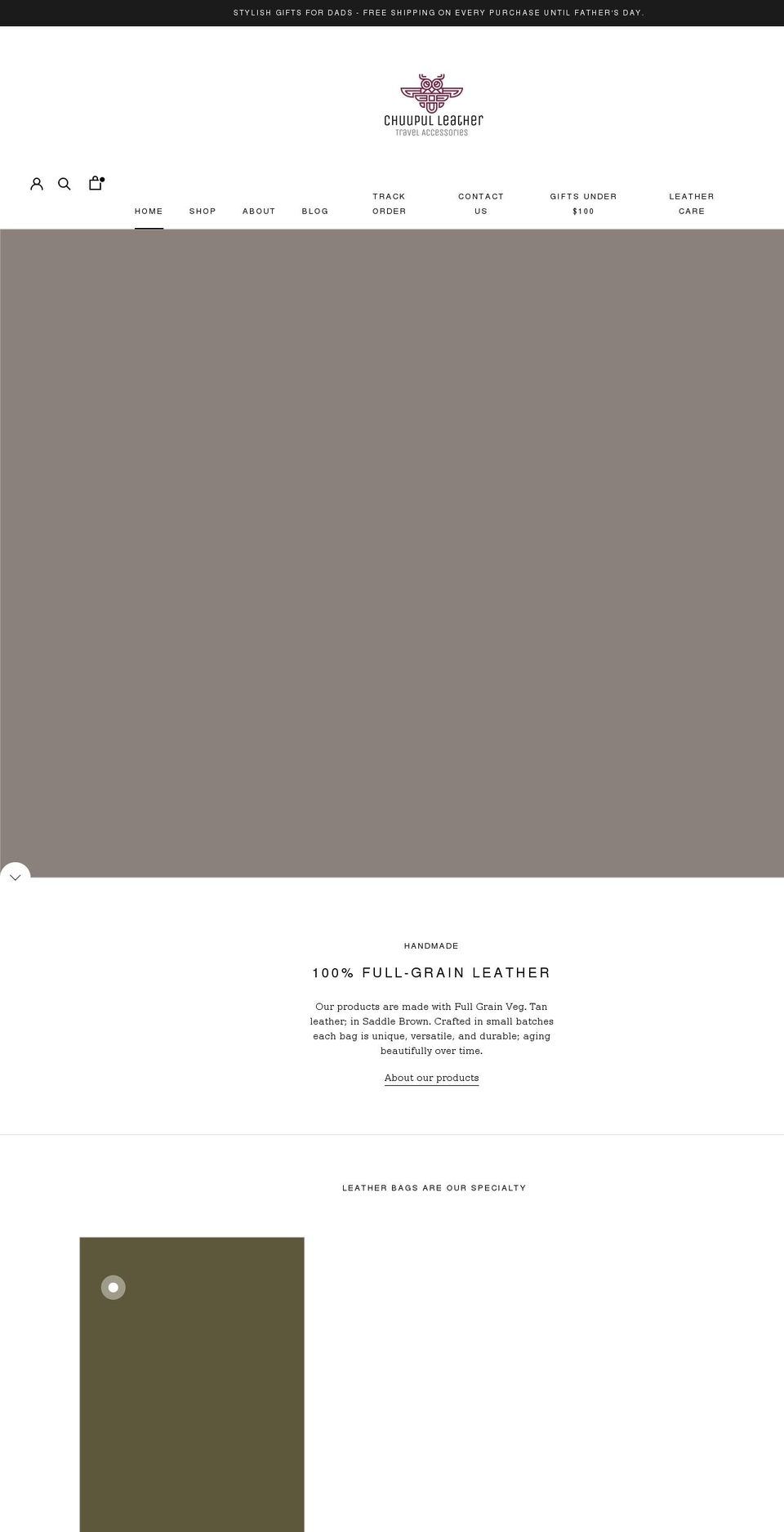 chuupul.com shopify website screenshot