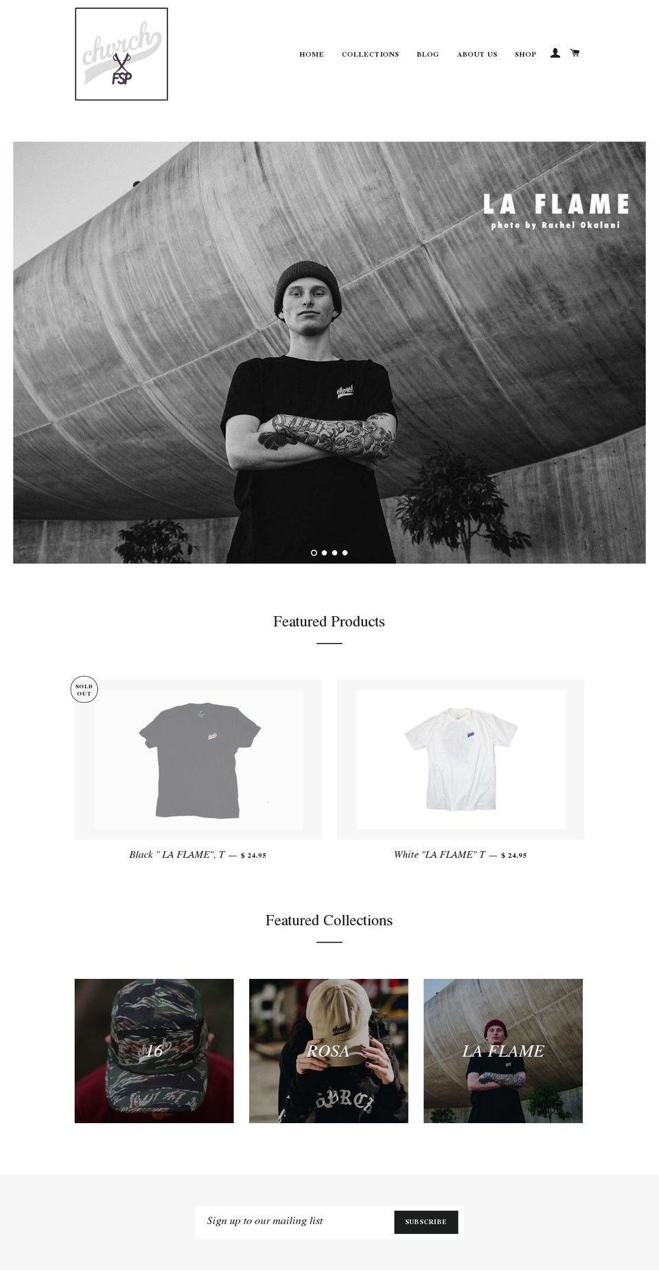 chvrchfsp.com shopify website screenshot