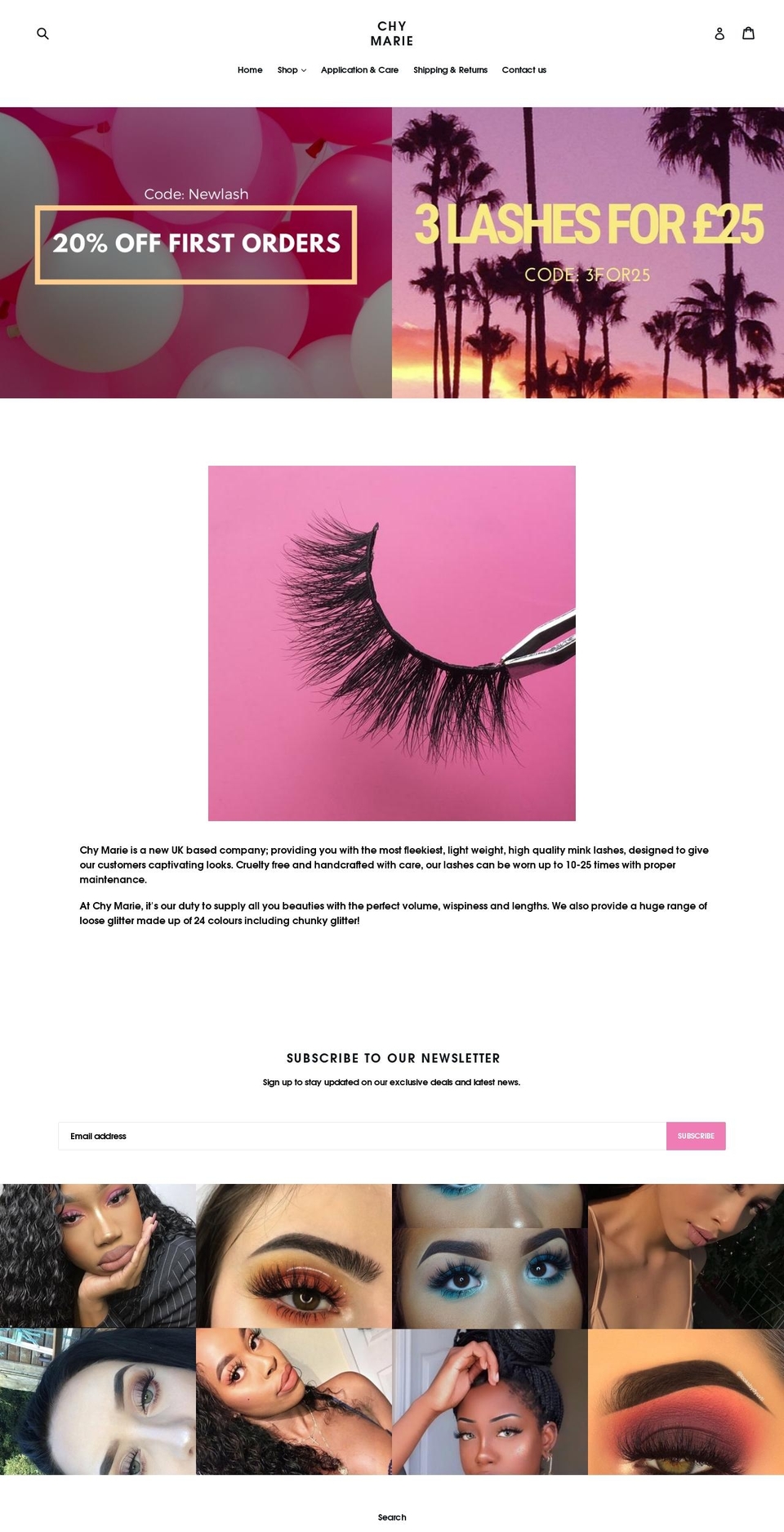 chymarie.com — Shopify storefront screenshot