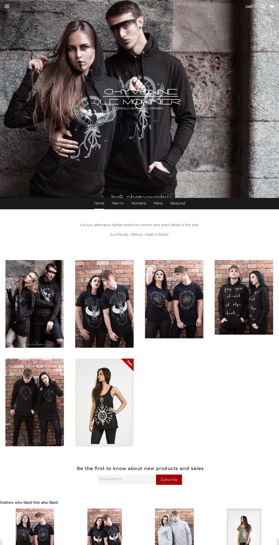 chyvonnelemonnier.com shopify website screenshot