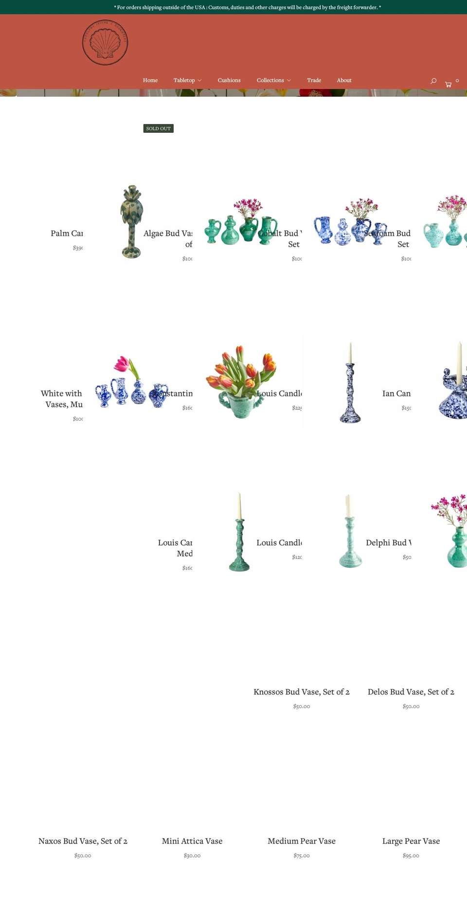 ci-daughters.com shopify website screenshot