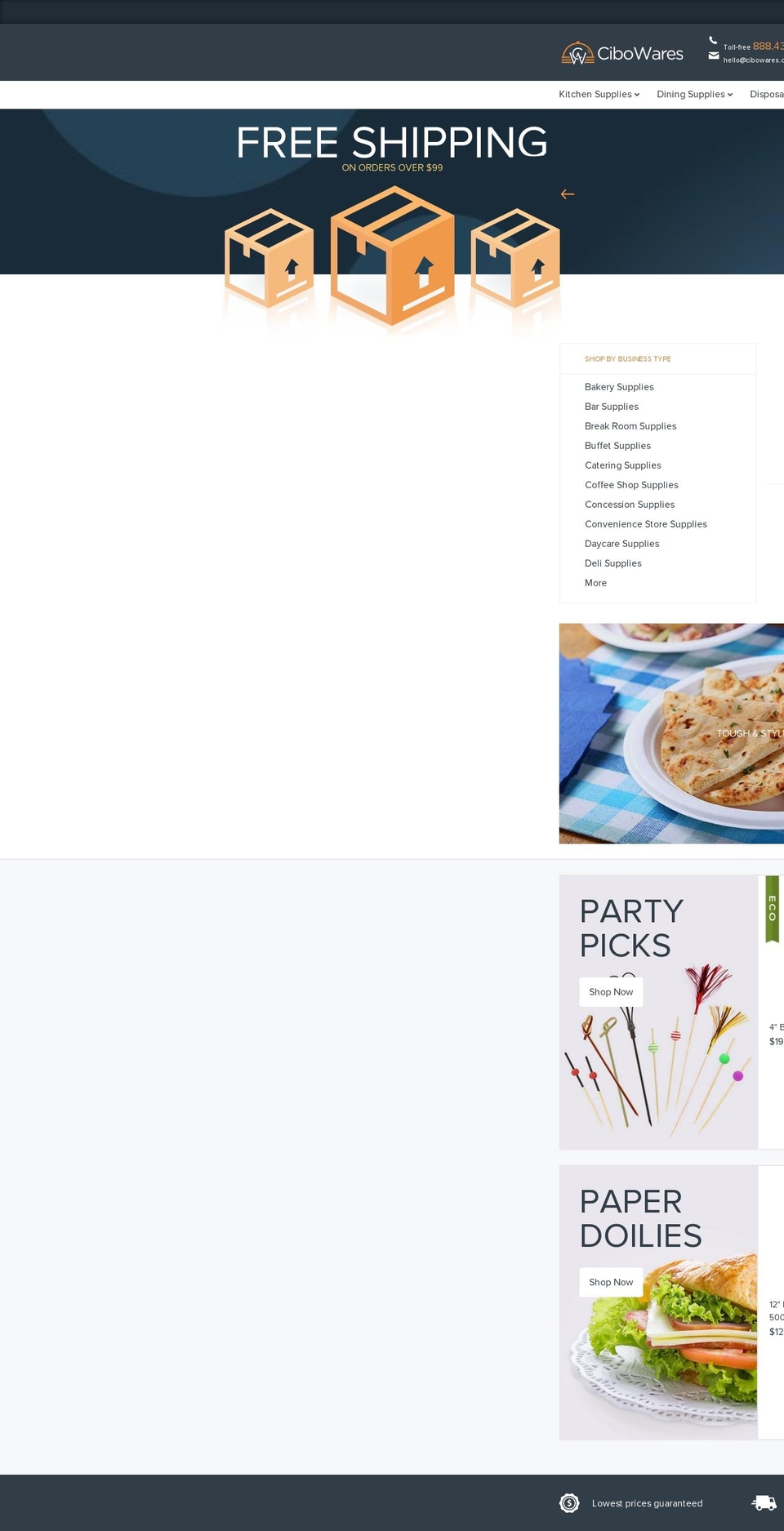 ciboware.com — Shopify storefront screenshot