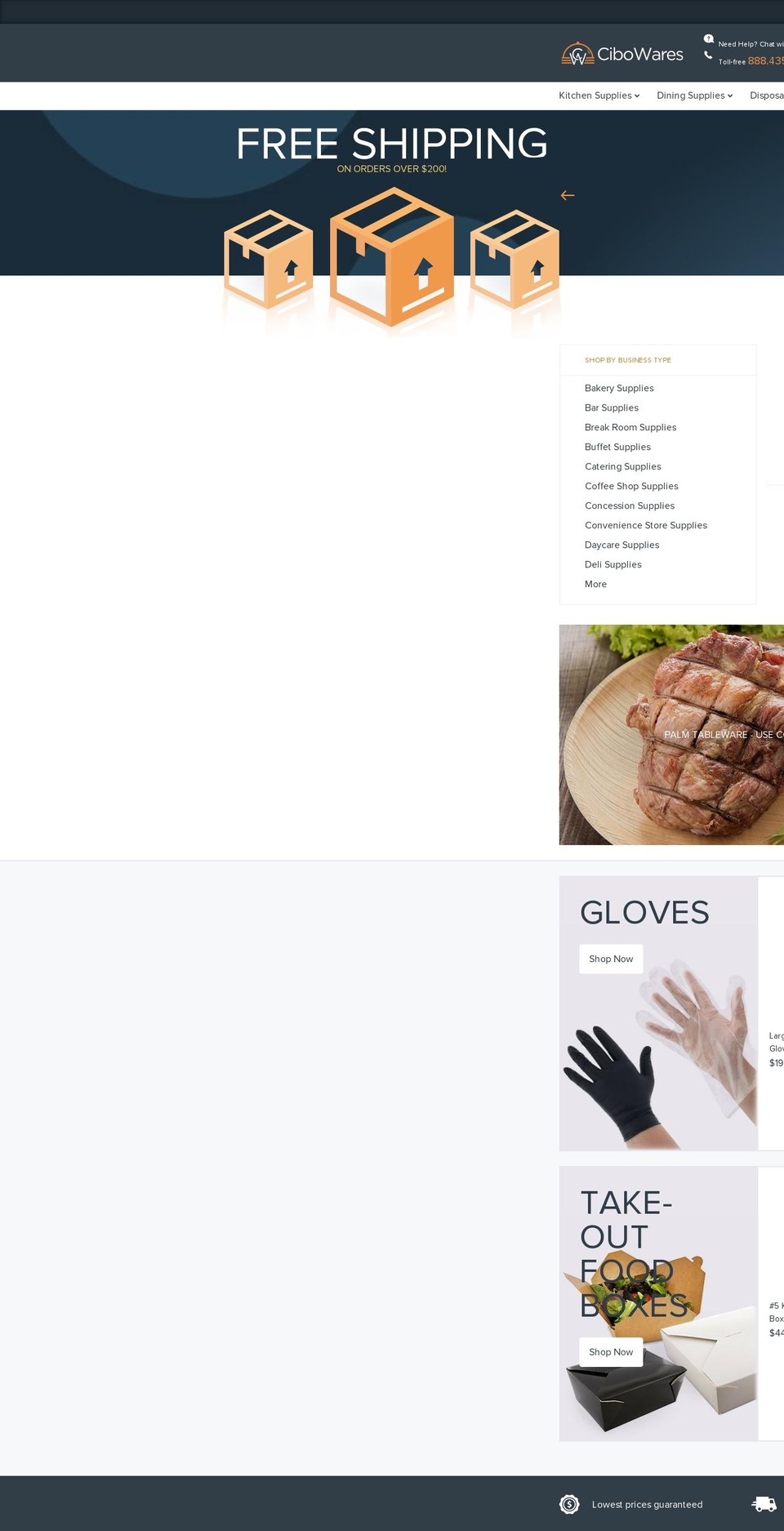 cibowares.com shopify website screenshot