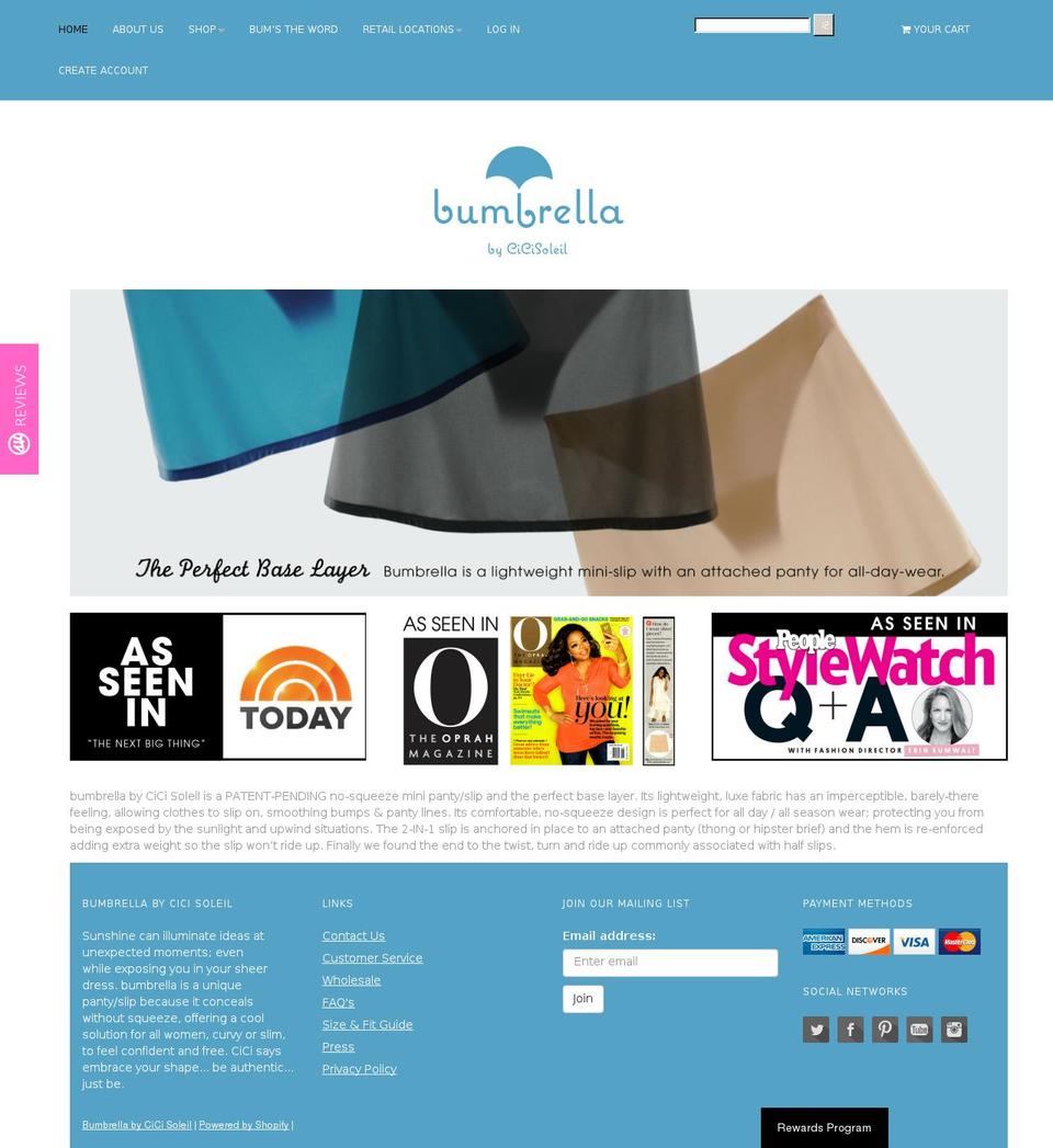 cicisoleil.com shopify website screenshot