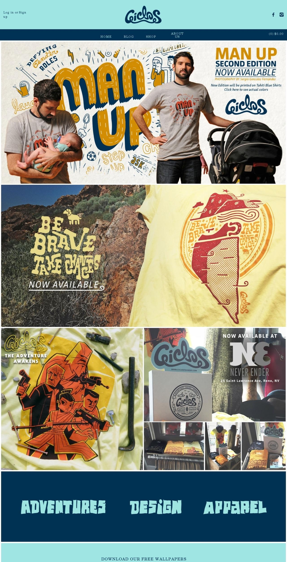 ciclosfoundry.com shopify website screenshot