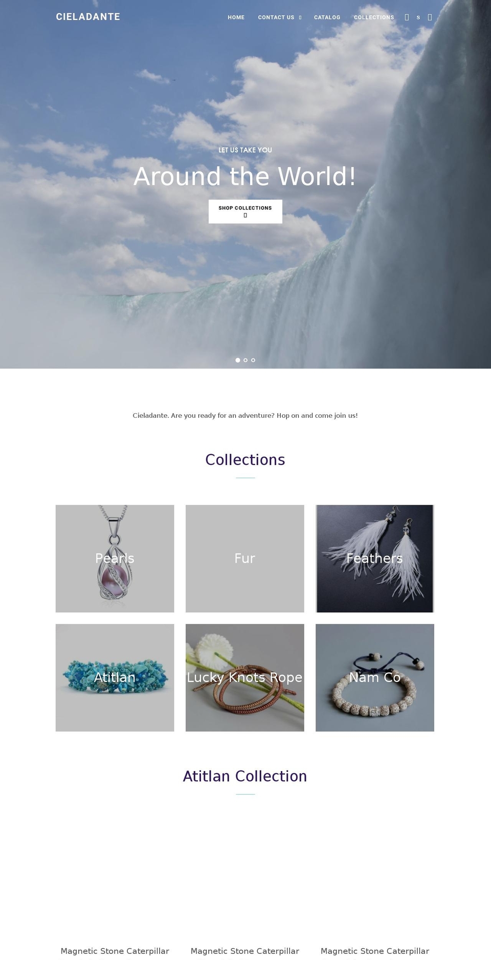 cieladante.com shopify website screenshot