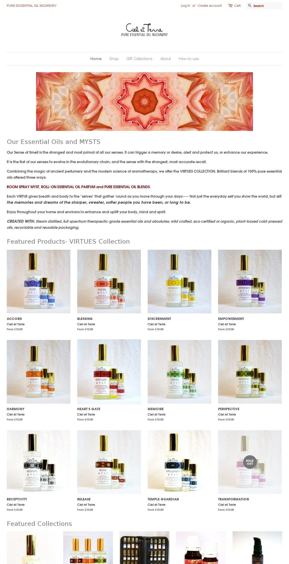 cielessentials.com — Shopify storefront screenshot