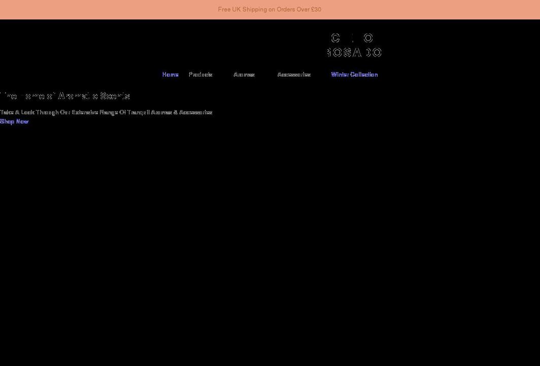 cielorosado.com shopify website screenshot