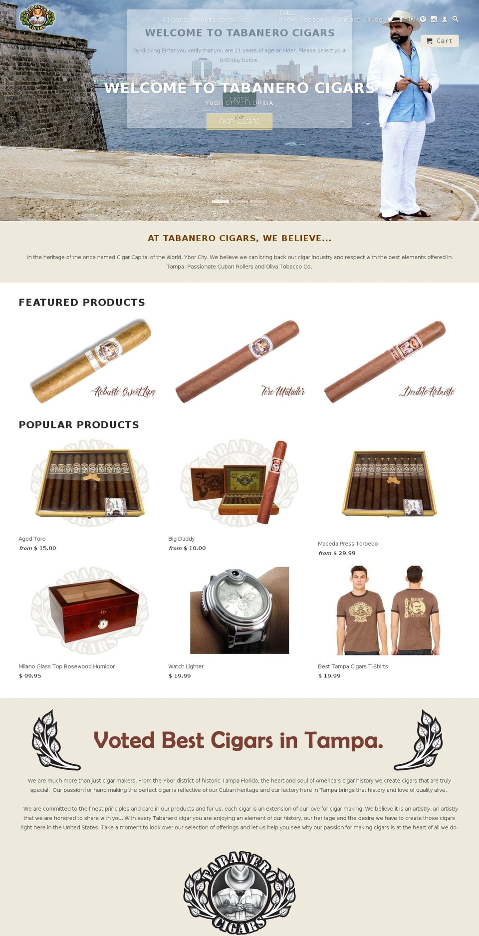 Bold Retina RO Fix Shopify theme site example cigarcapitaloftheworld.com