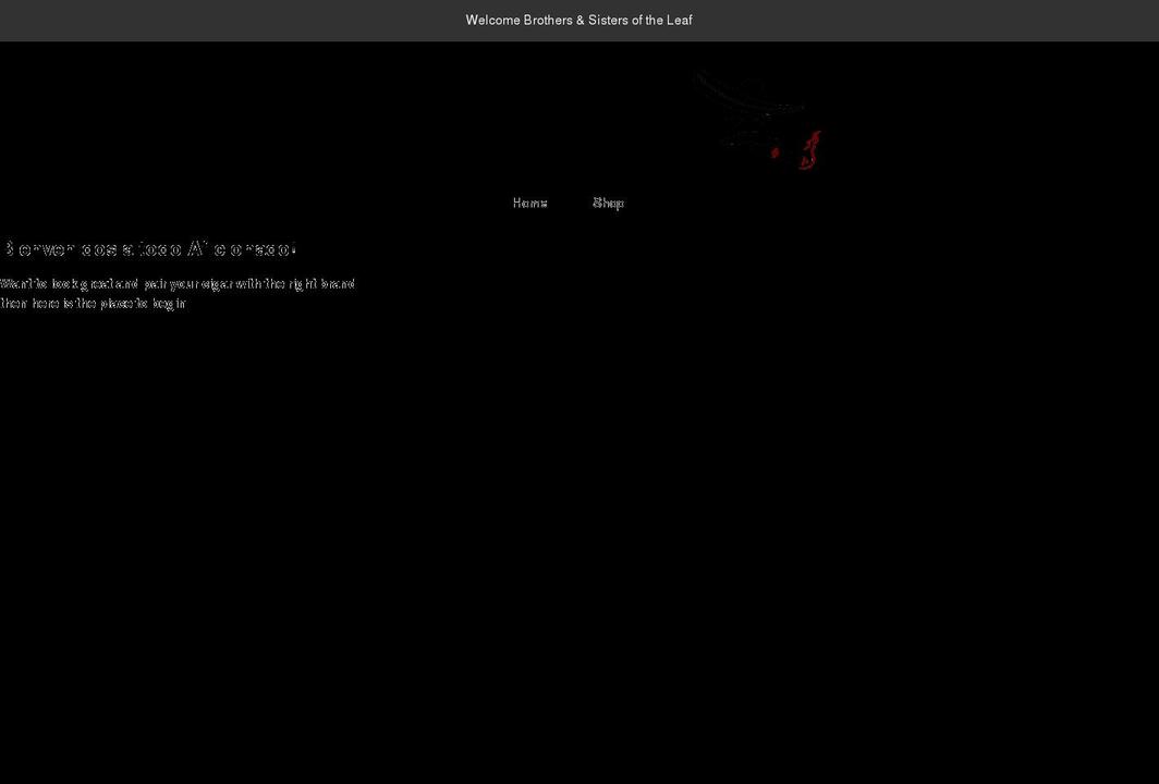 cigarcharro.com shopify website screenshot