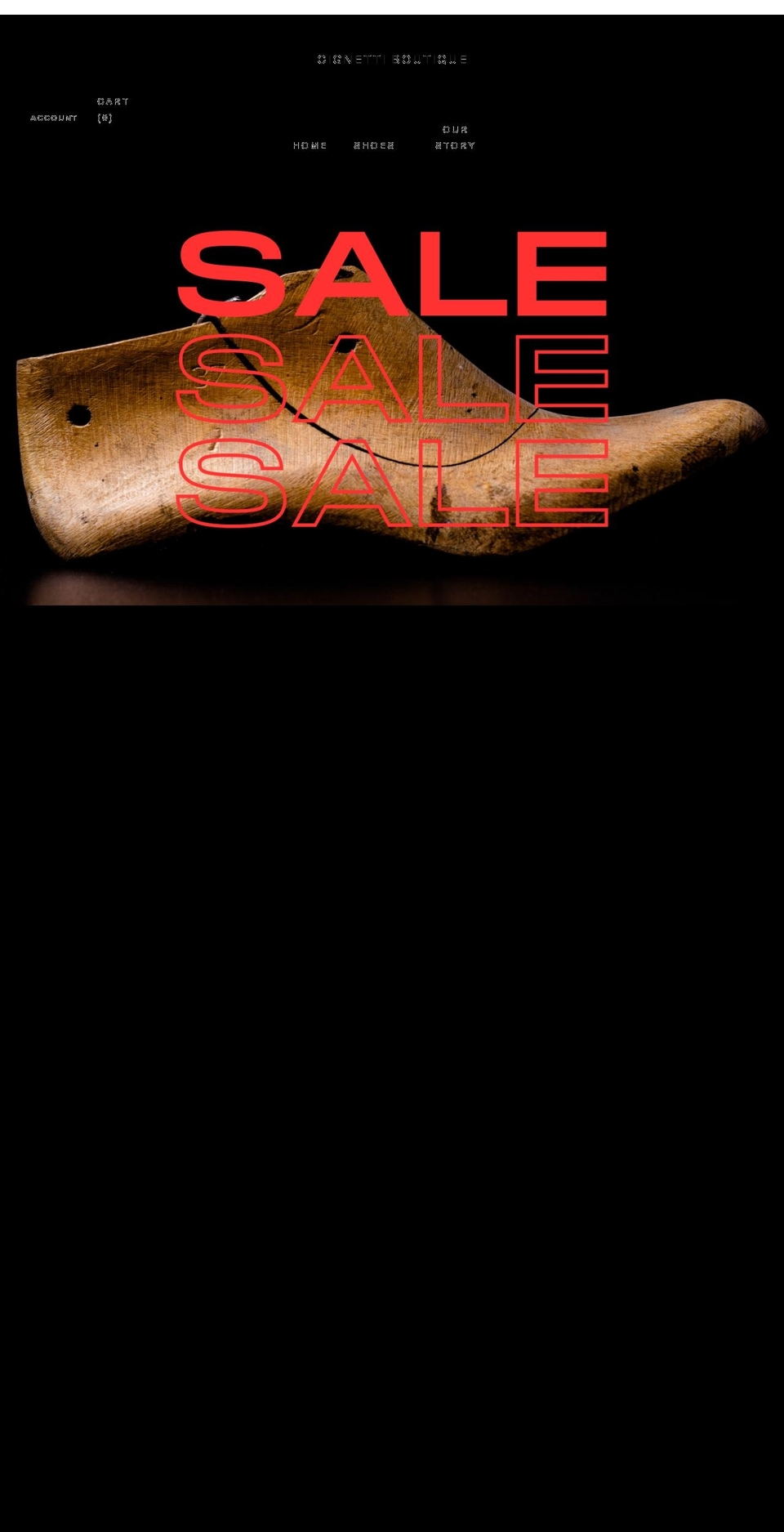 cignettiboutique.com shopify website screenshot