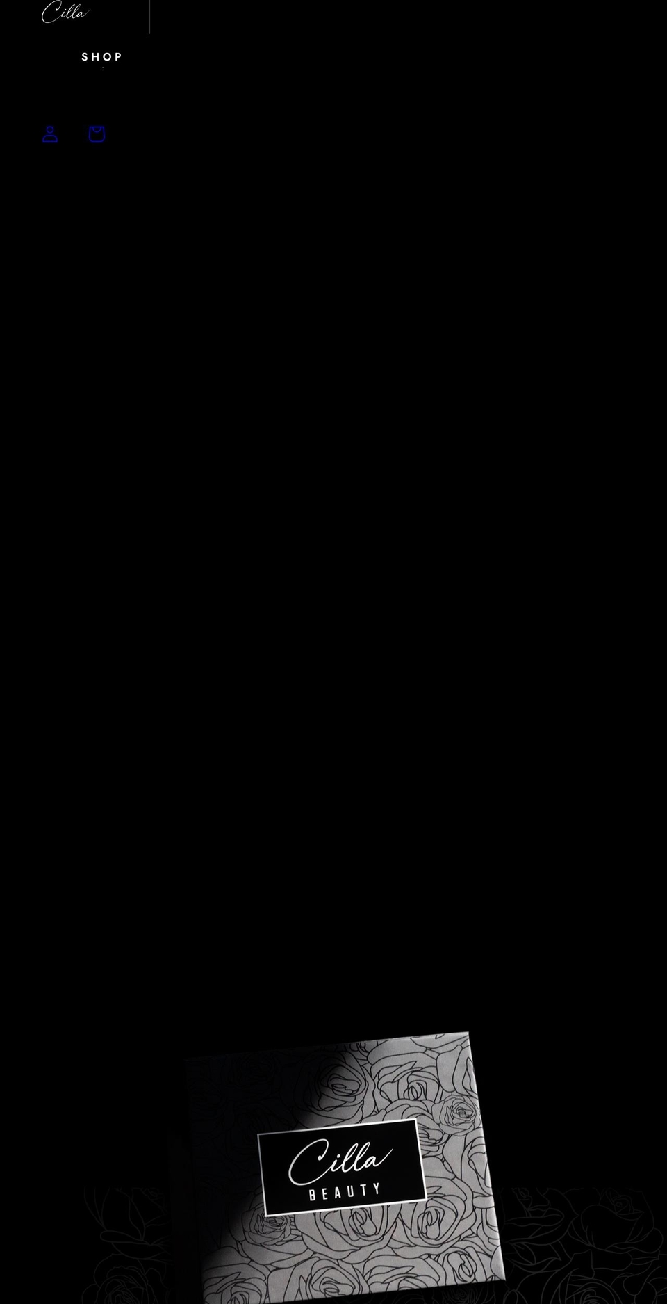 cilla.com shopify website screenshot