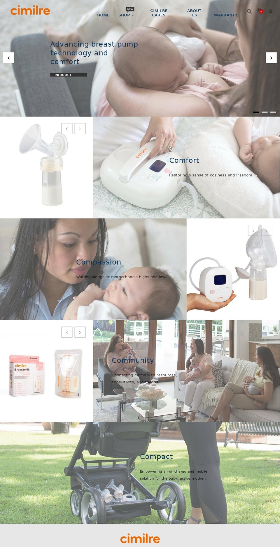 cimilreusa.com shopify website screenshot
