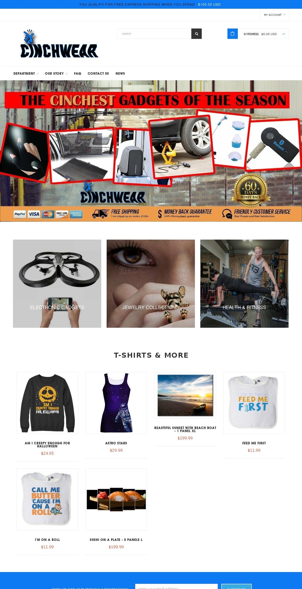 slingly-theme-2-1 Shopify theme site example cinchwear.com