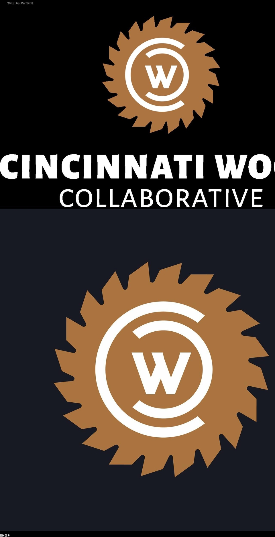 cincinnatiwoodcollaborative.com — Shopify storefront screenshot