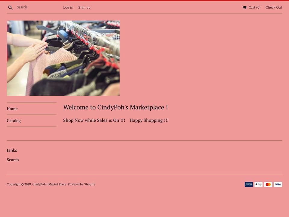 cindypoh.com — Shopify storefront screenshot