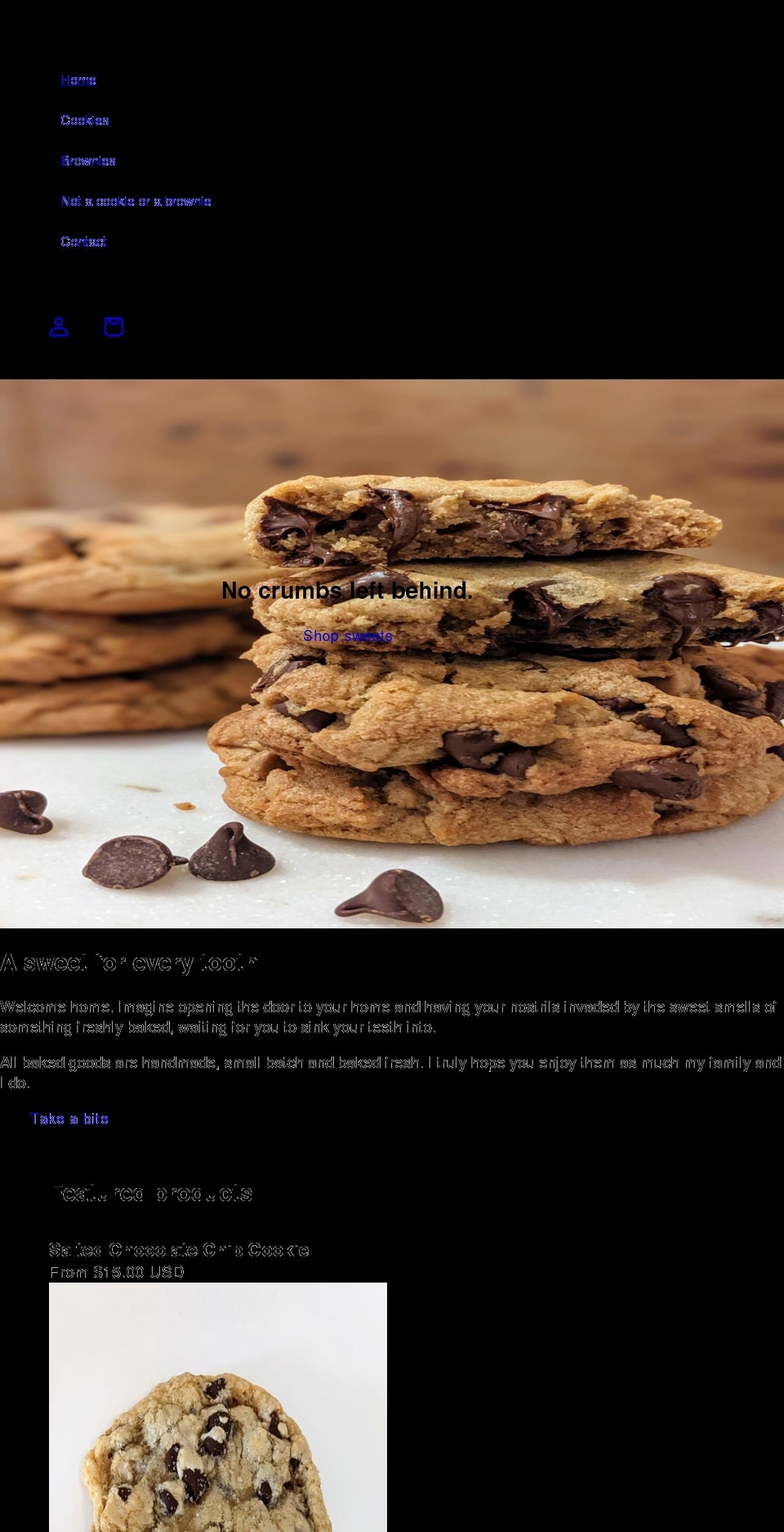 cinnamonandsalt.com shopify website screenshot