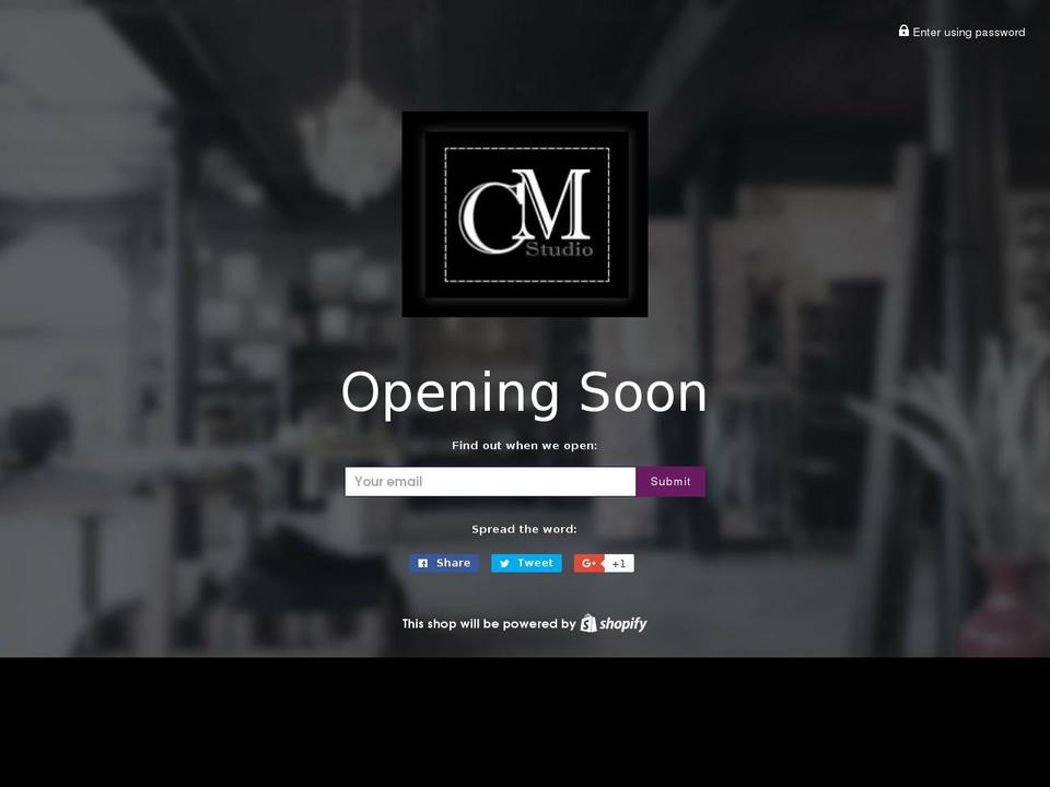 cinthyamixstudio.com — Shopify storefront screenshot