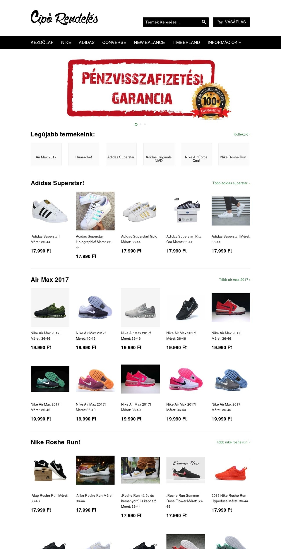 ciporendeles.com shopify website screenshot