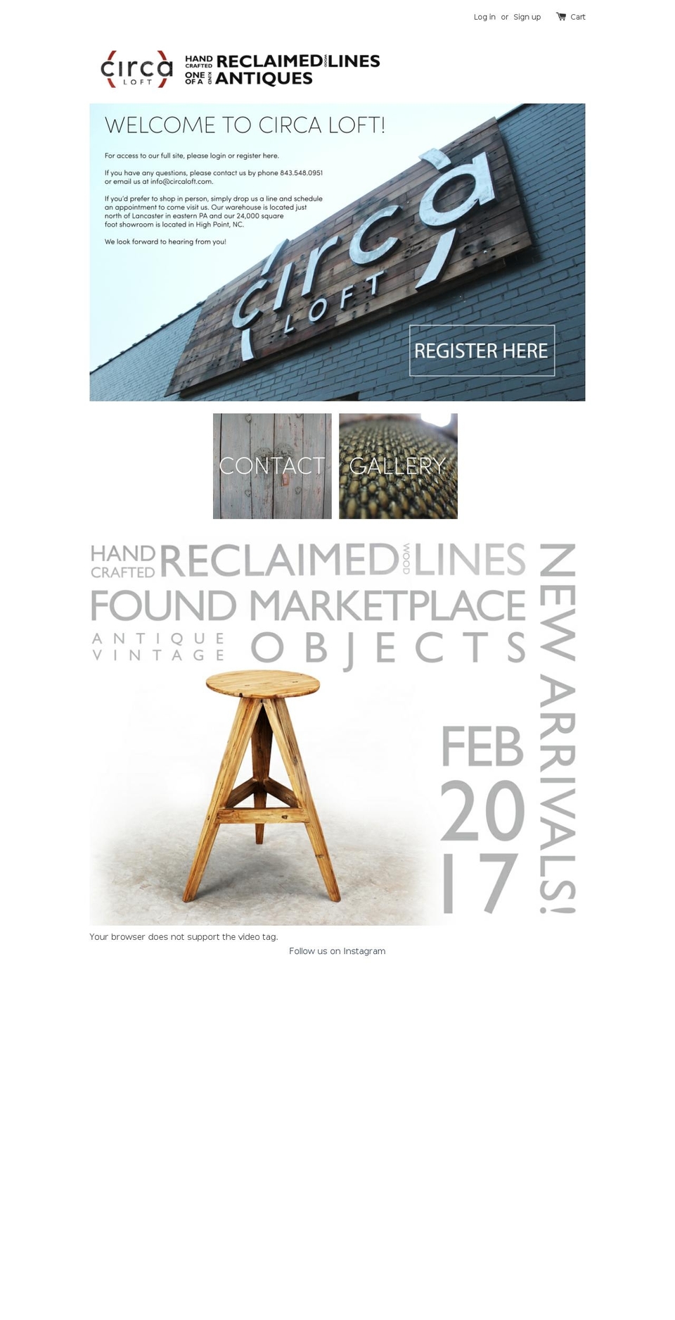 circaloft.com shopify website screenshot