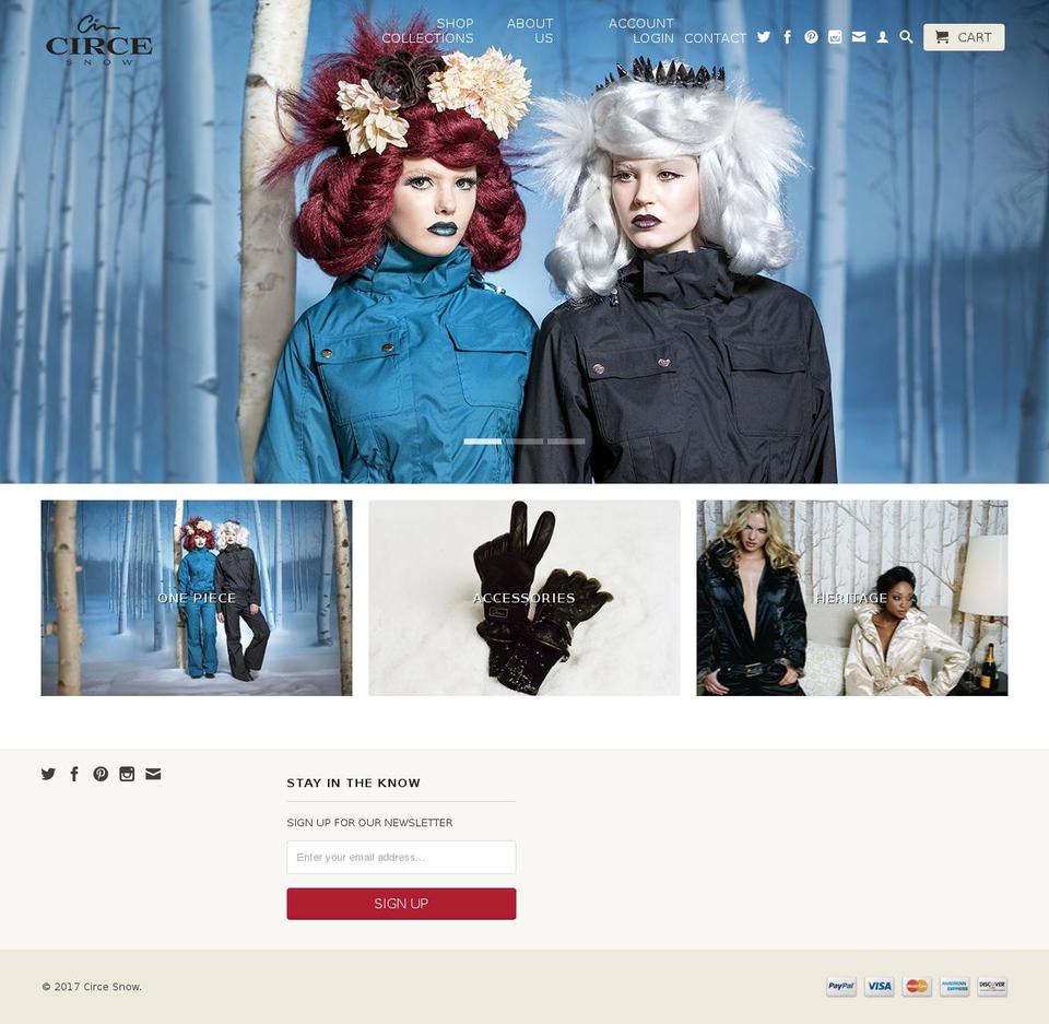 circeswim.com shopify website screenshot
