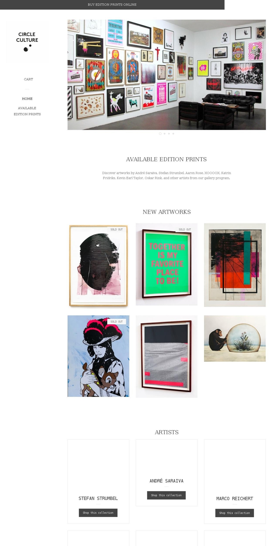 circle-culture.myshopify.com shopify website screenshot