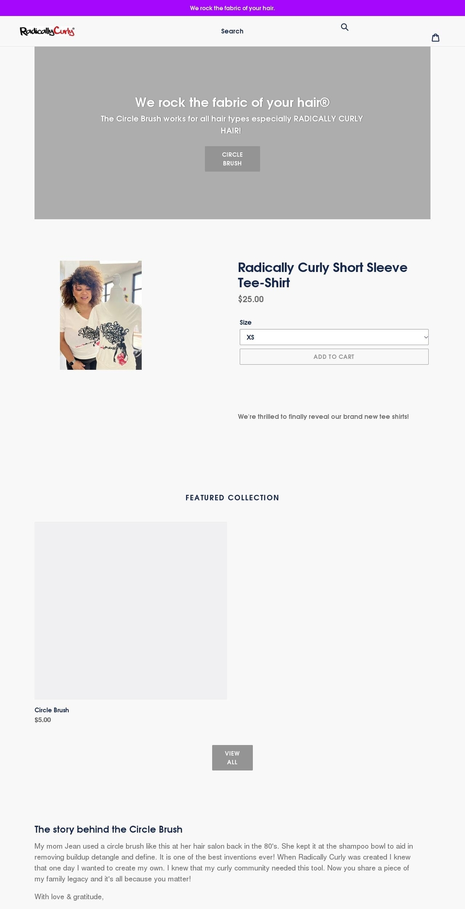 circlebrush.com shopify website screenshot