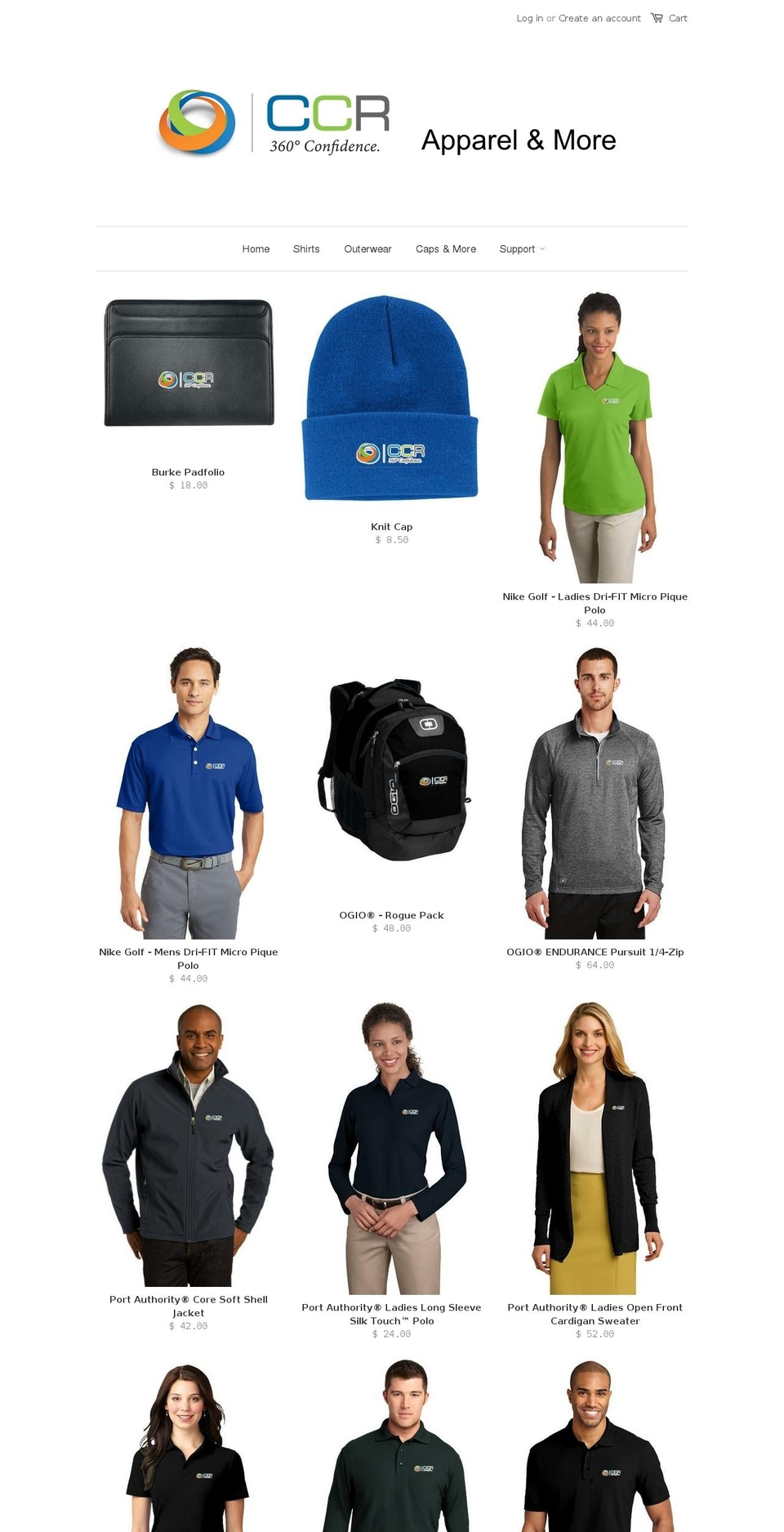 circlecomputerapparel.com shopify website screenshot