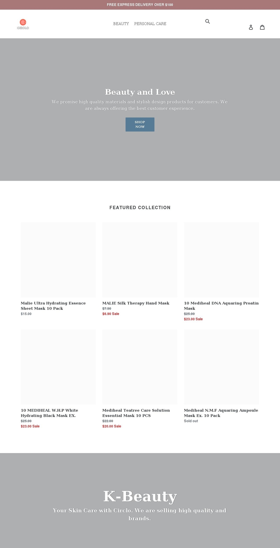 circlo.com.au shopify website screenshot