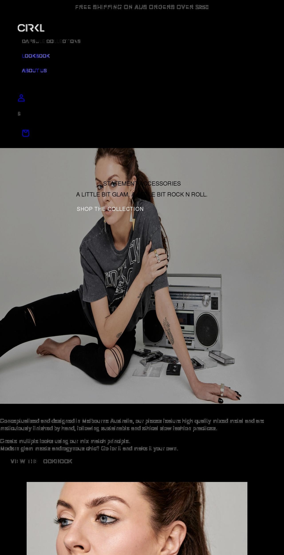 cirkl.com.au shopify website screenshot