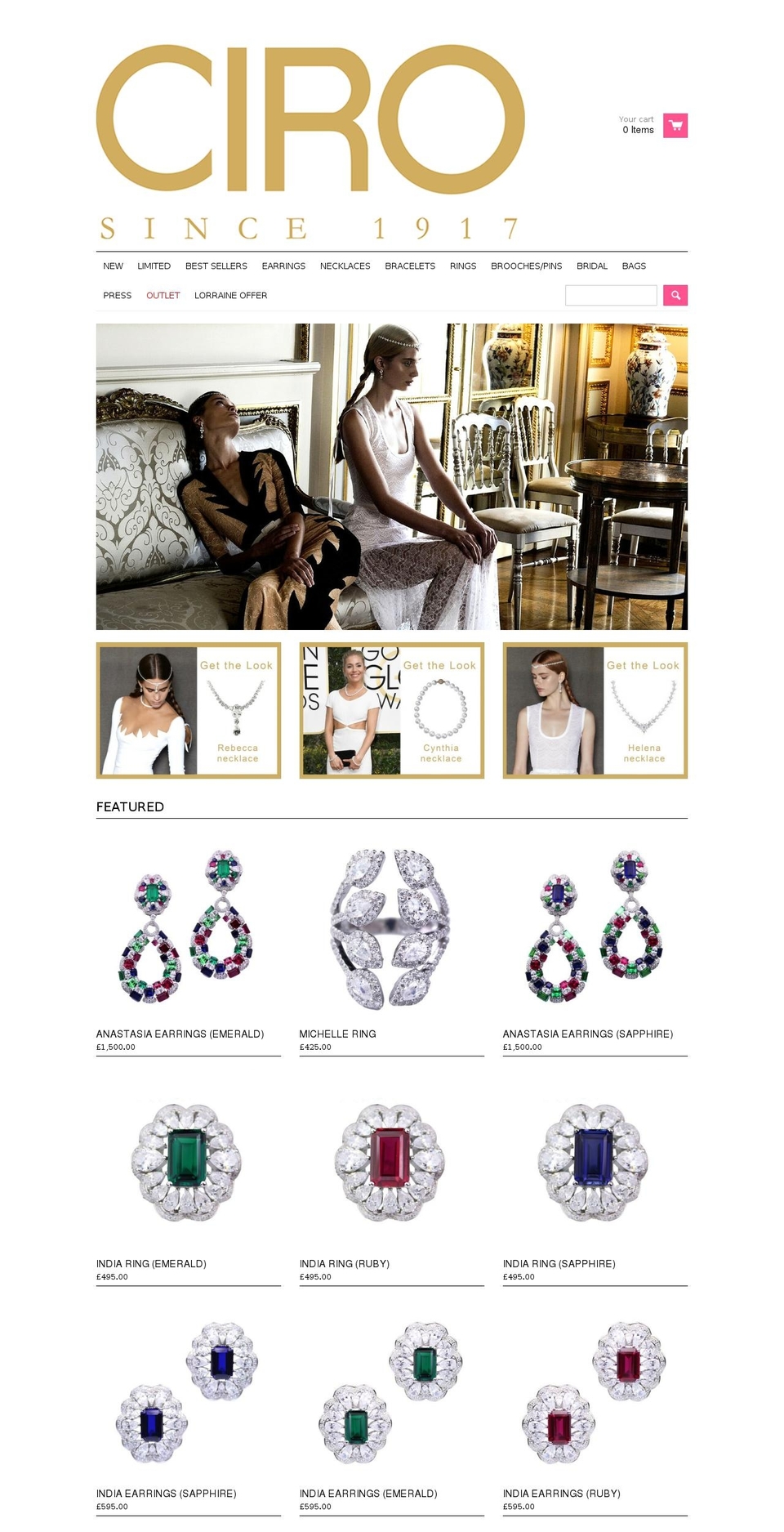 ciropearls.com shopify website screenshot