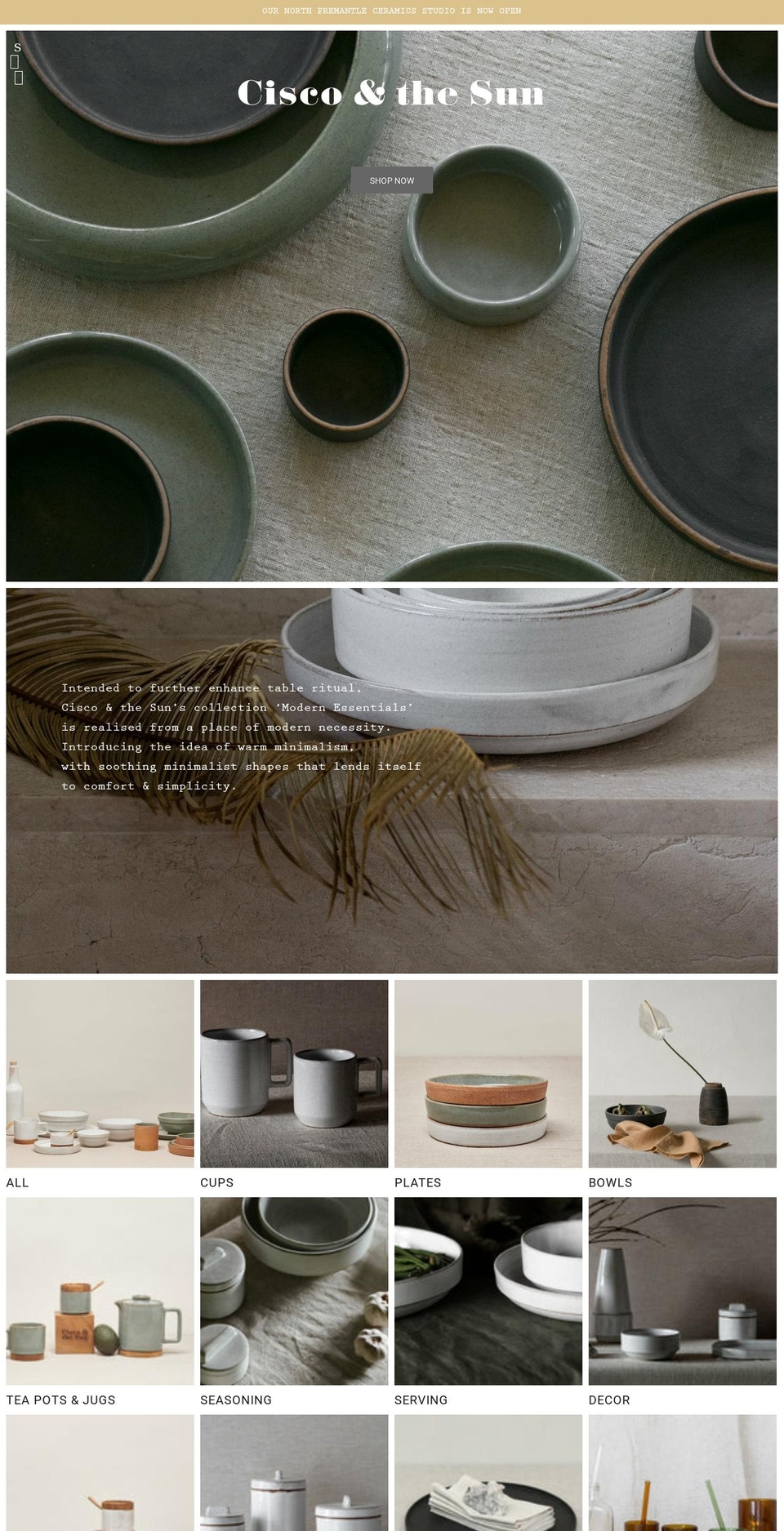 B-n- Shopify theme site example ciscoandthesunhome.com