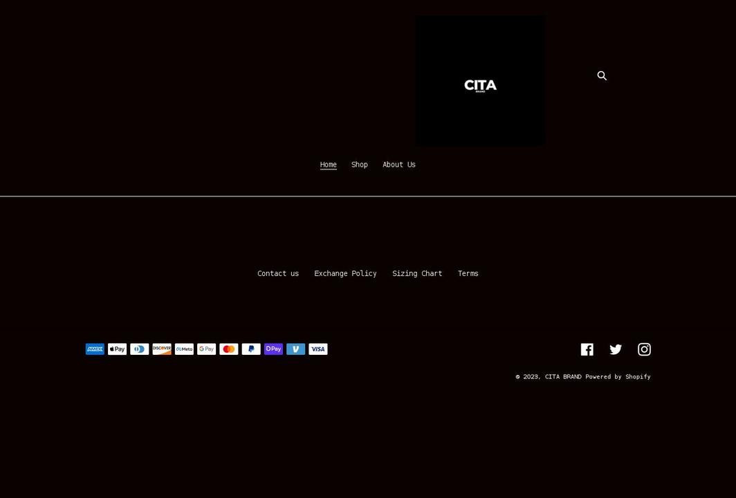 citabrand.com shopify website screenshot