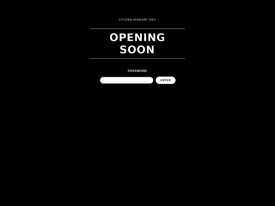 citizen-mindarc-dev.myshopify.com shopify website screenshot