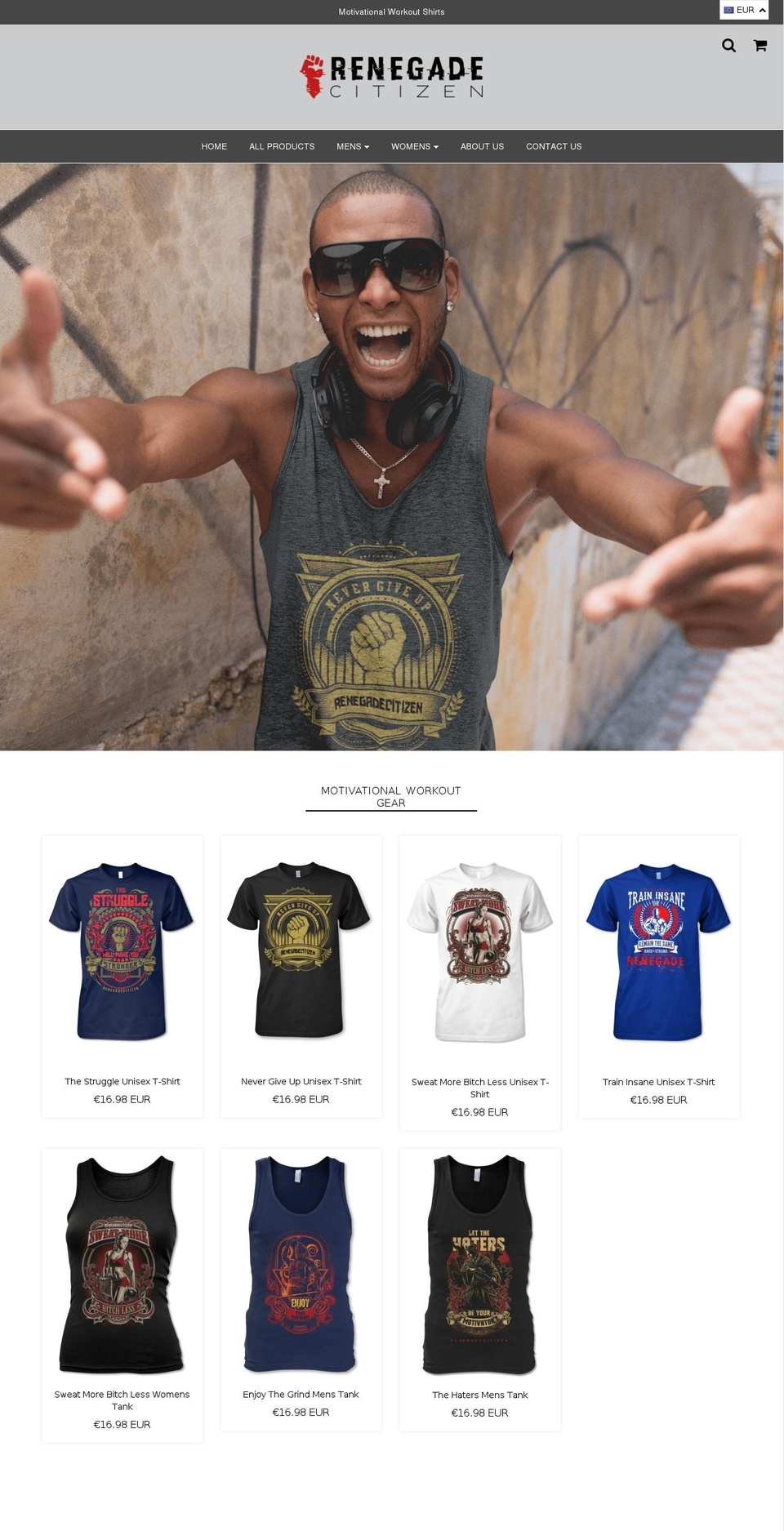 citizeninspire.com — Shopify storefront screenshot