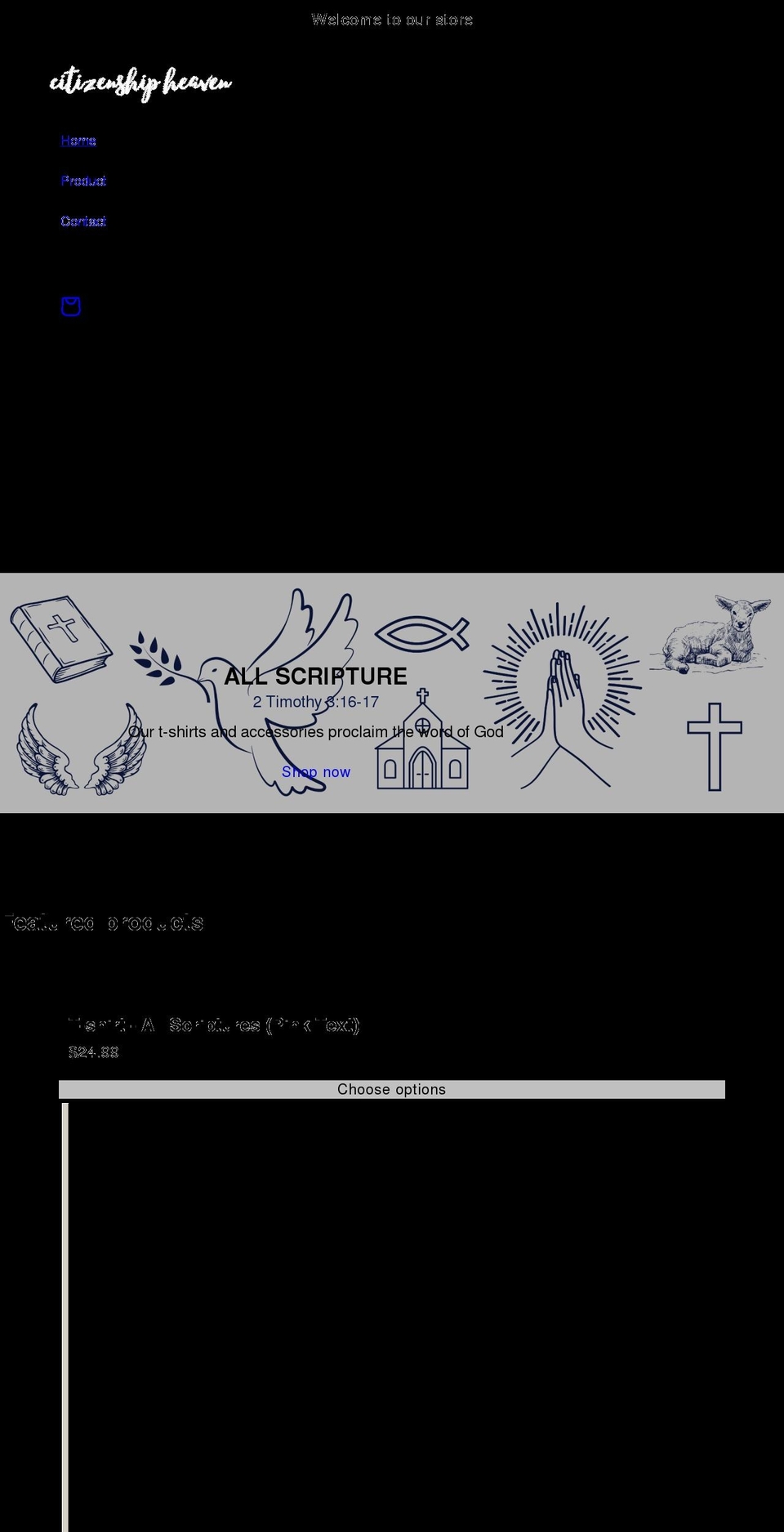 citizenshipheaven.com shopify website screenshot
