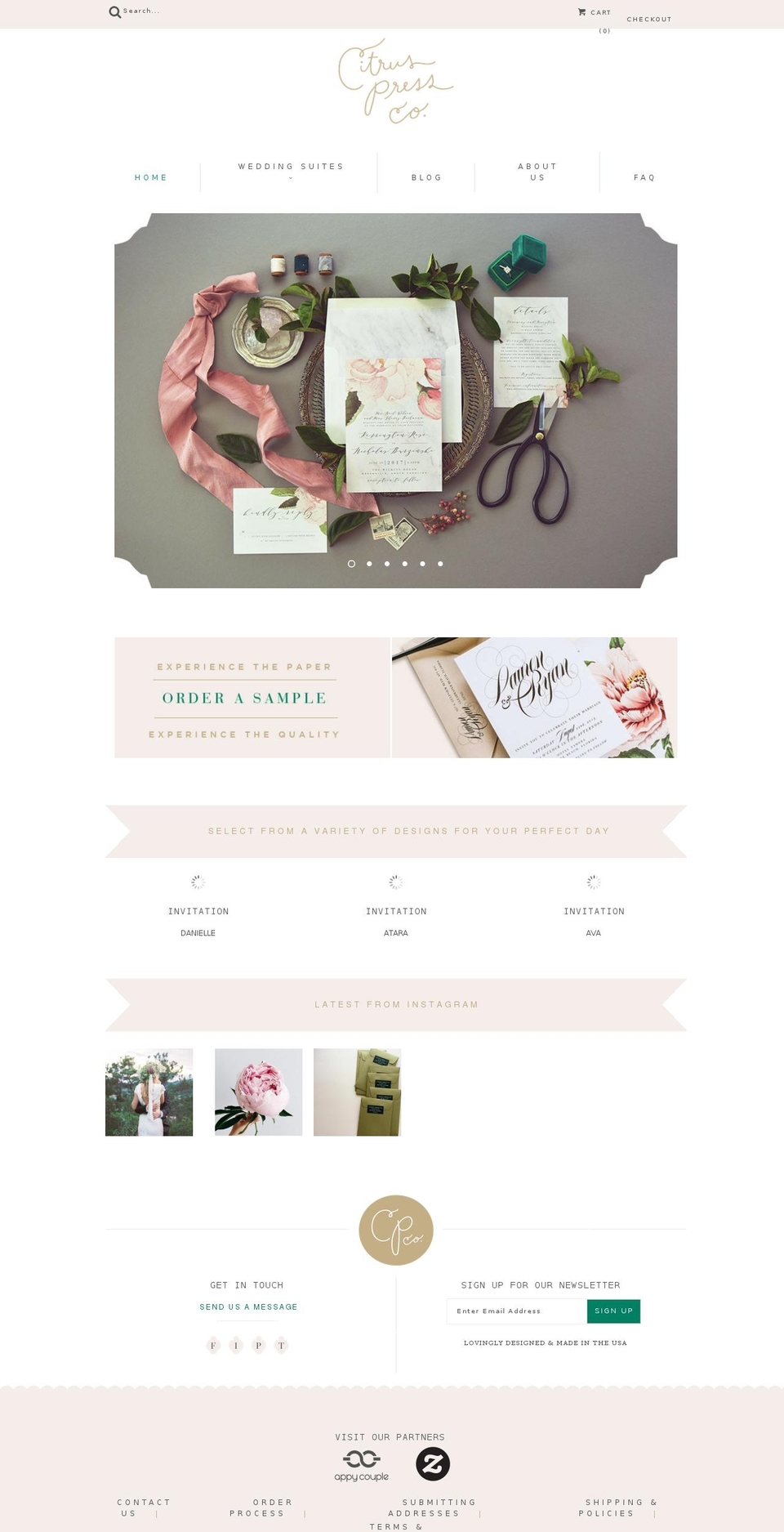 citrus-press.com shopify website screenshot