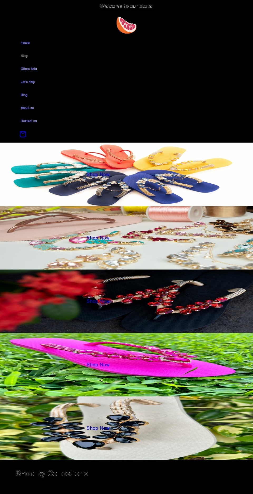 citrusbrazil.com shopify website screenshot