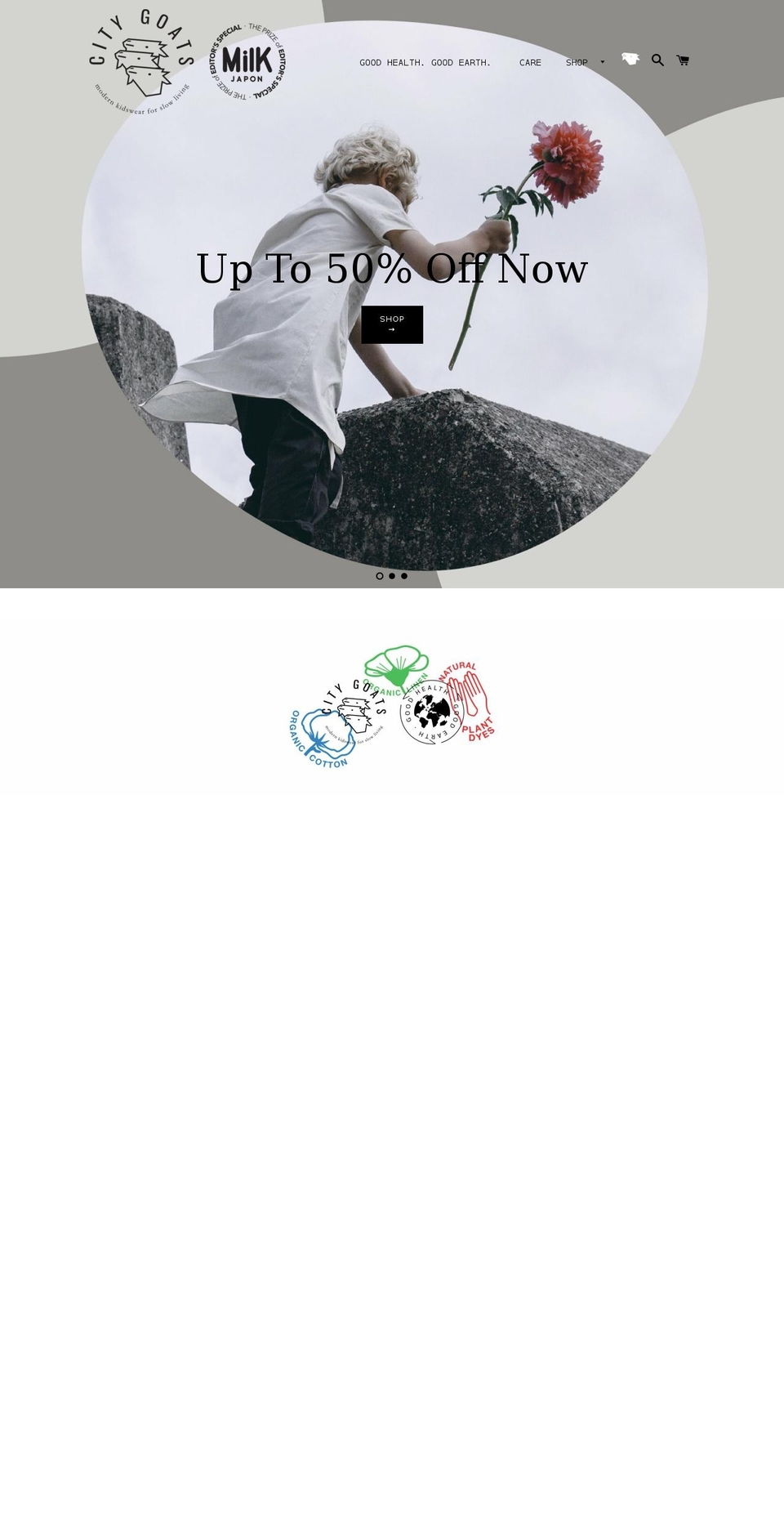 city-goats.com — Shopify storefront screenshot