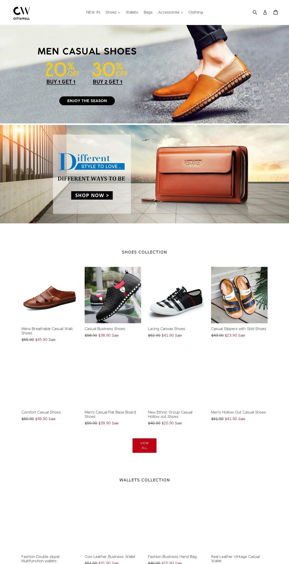 cityawall.com — Shopify store on .com