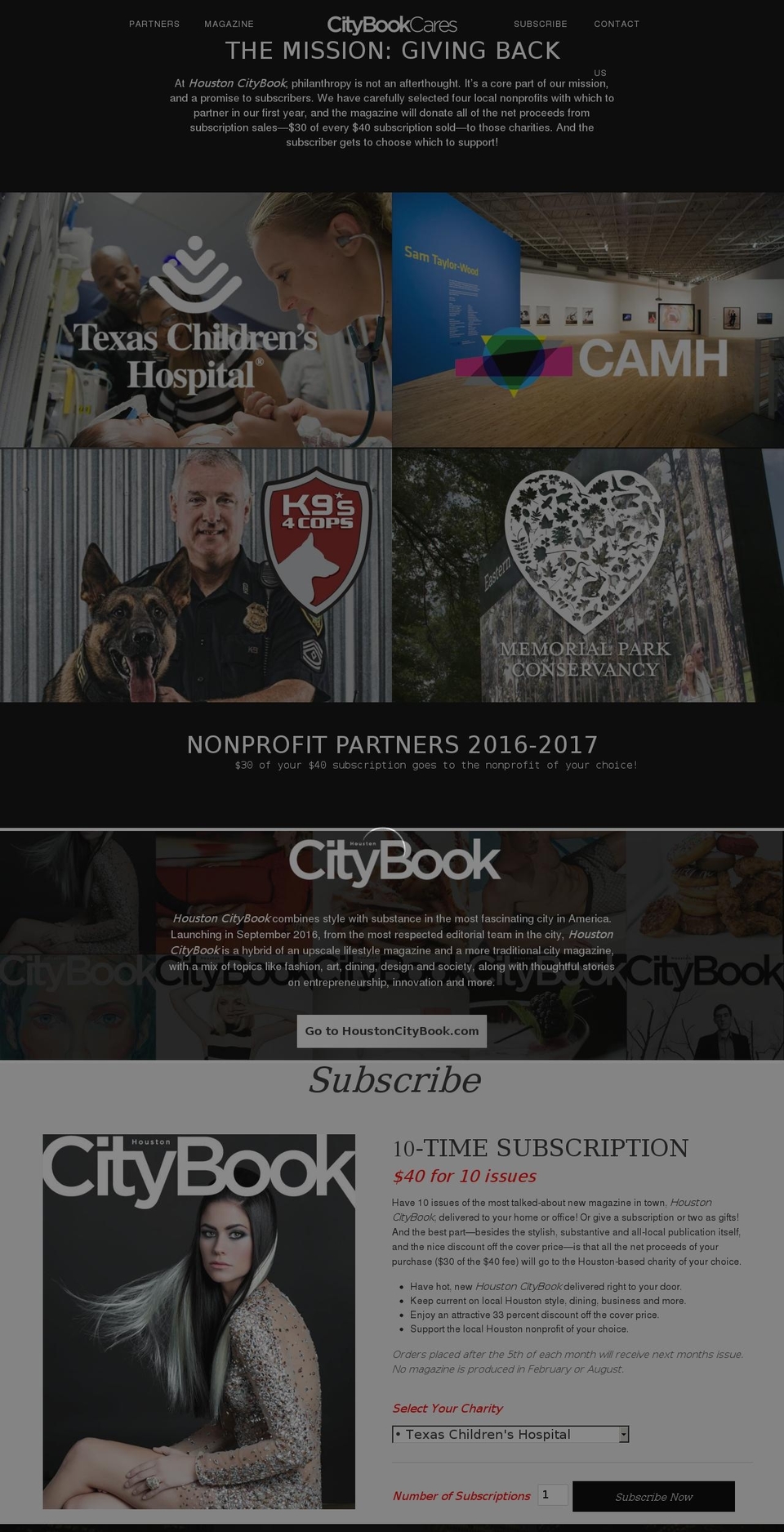 citybookcares.org shopify website screenshot