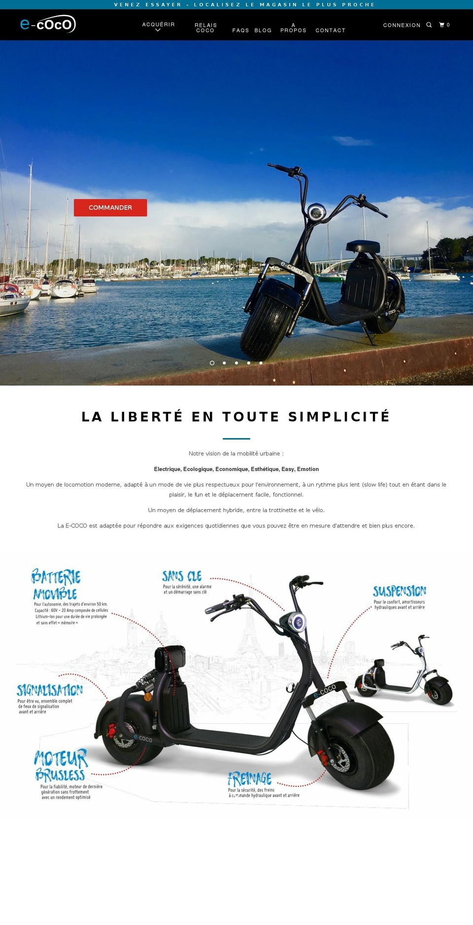 citycoco.net shopify website screenshot