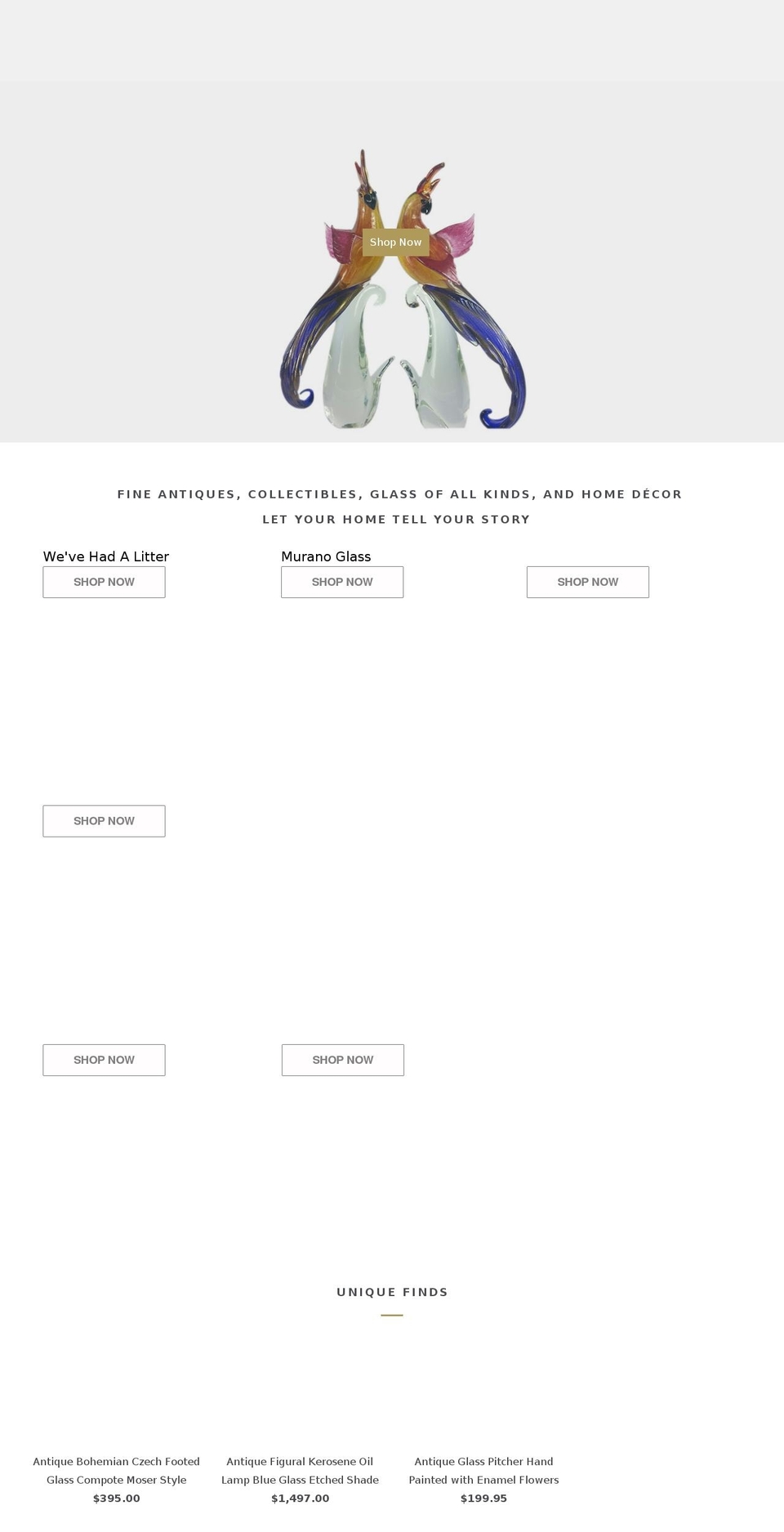 cityfarmhouseantiques.com shopify website screenshot