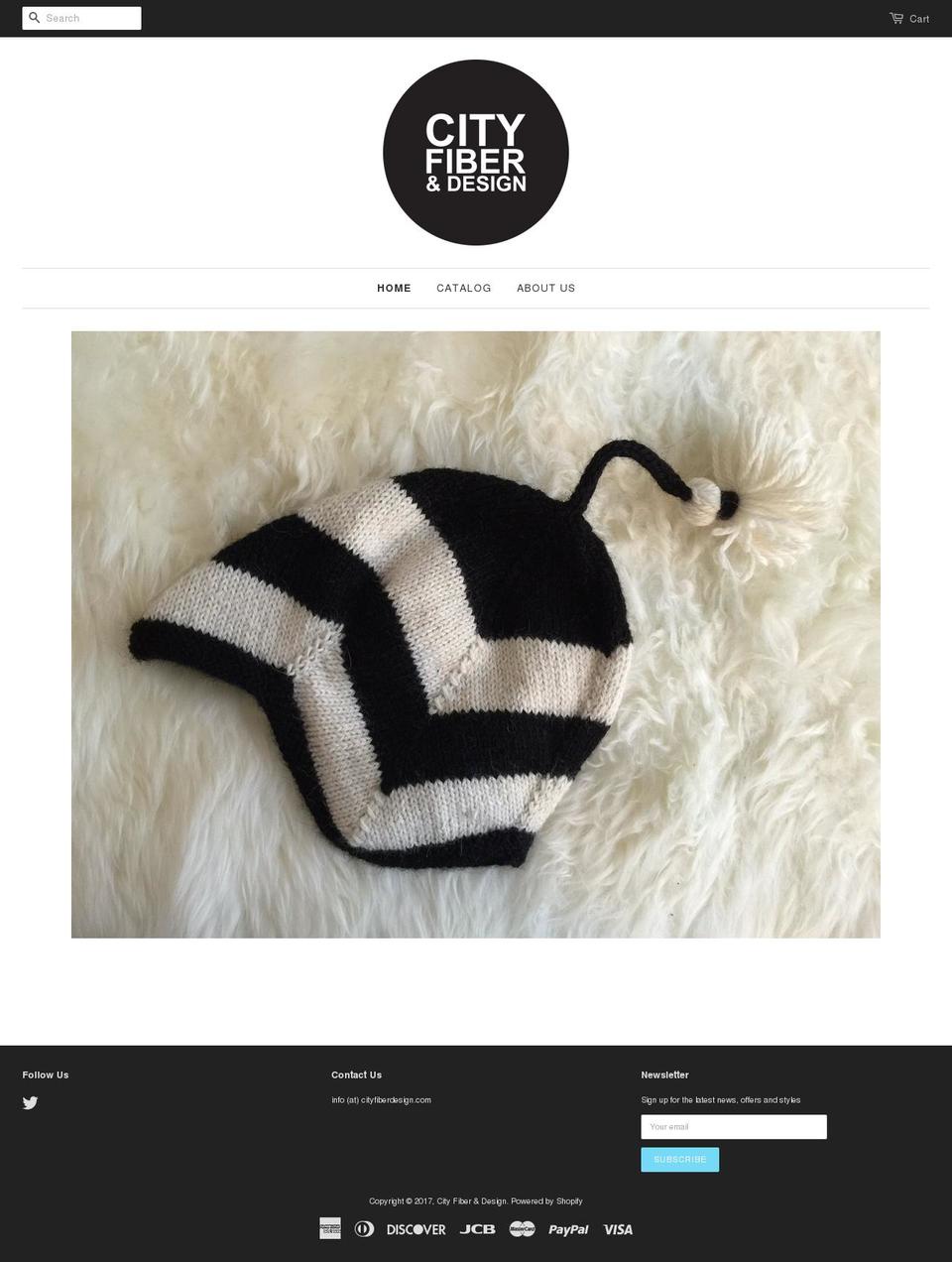 cityfiberdesign.com shopify website screenshot