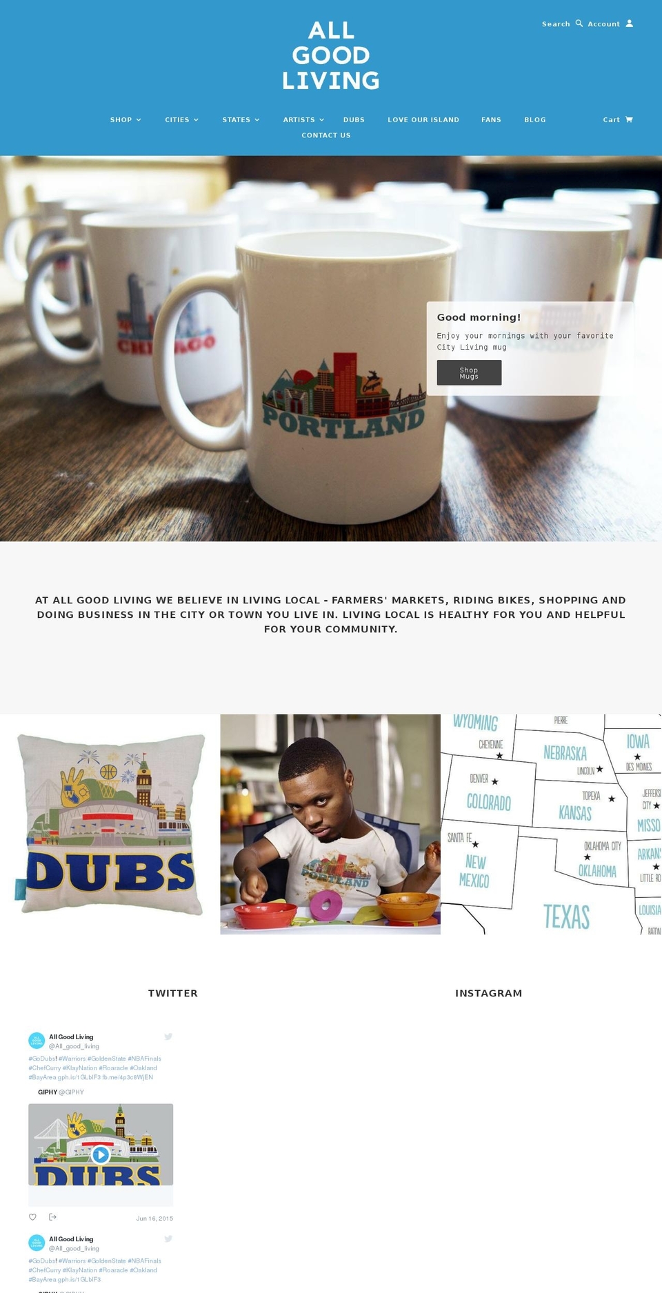citylivingbrand.com shopify website screenshot