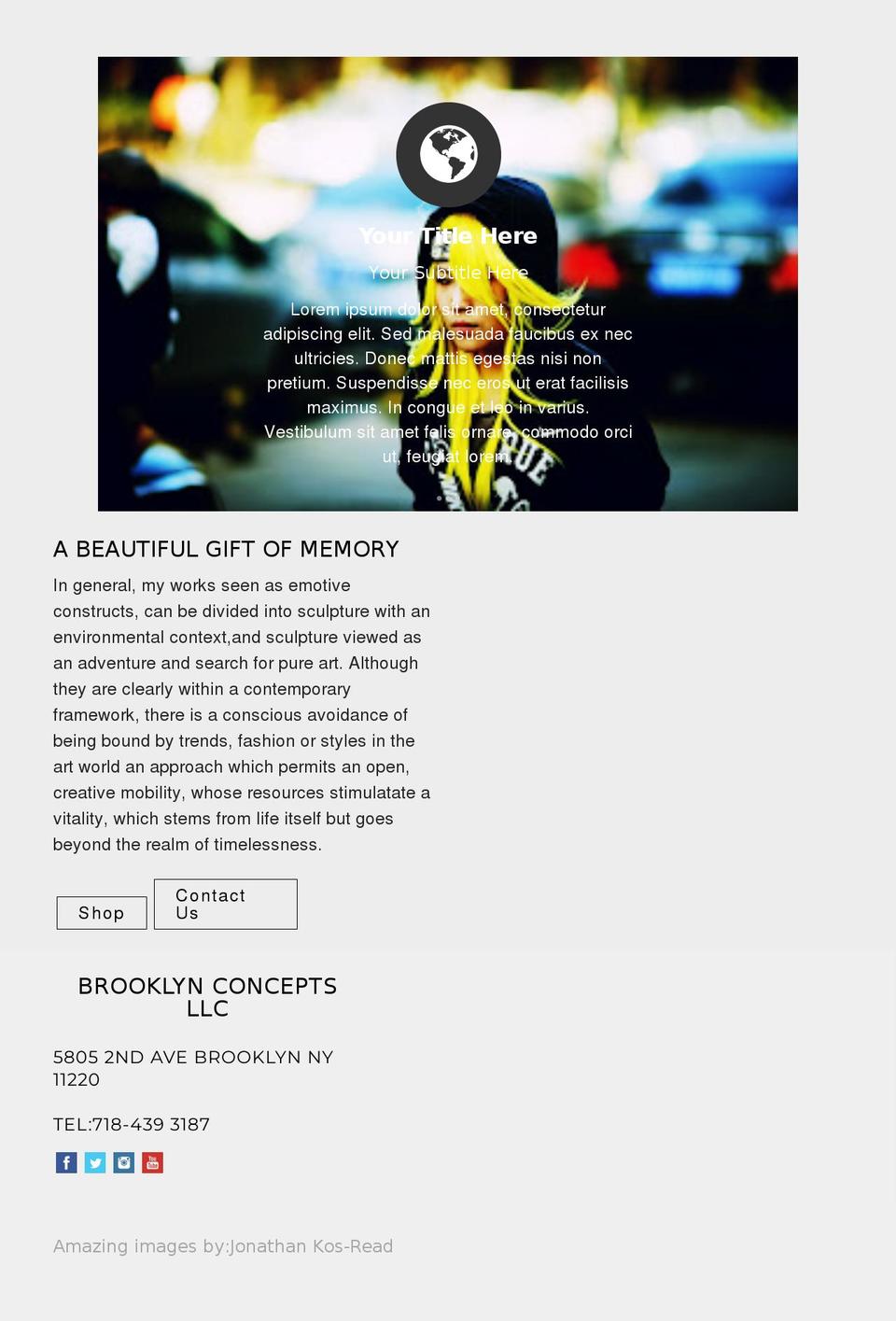 cityskyline.net shopify website screenshot