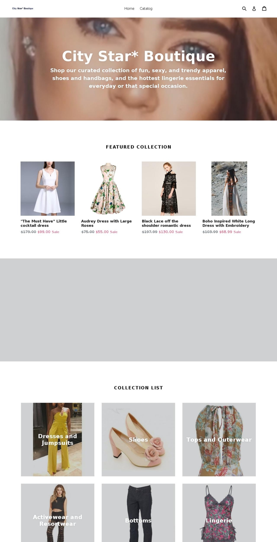 citystarboutique.com — Shopify storefront screenshot