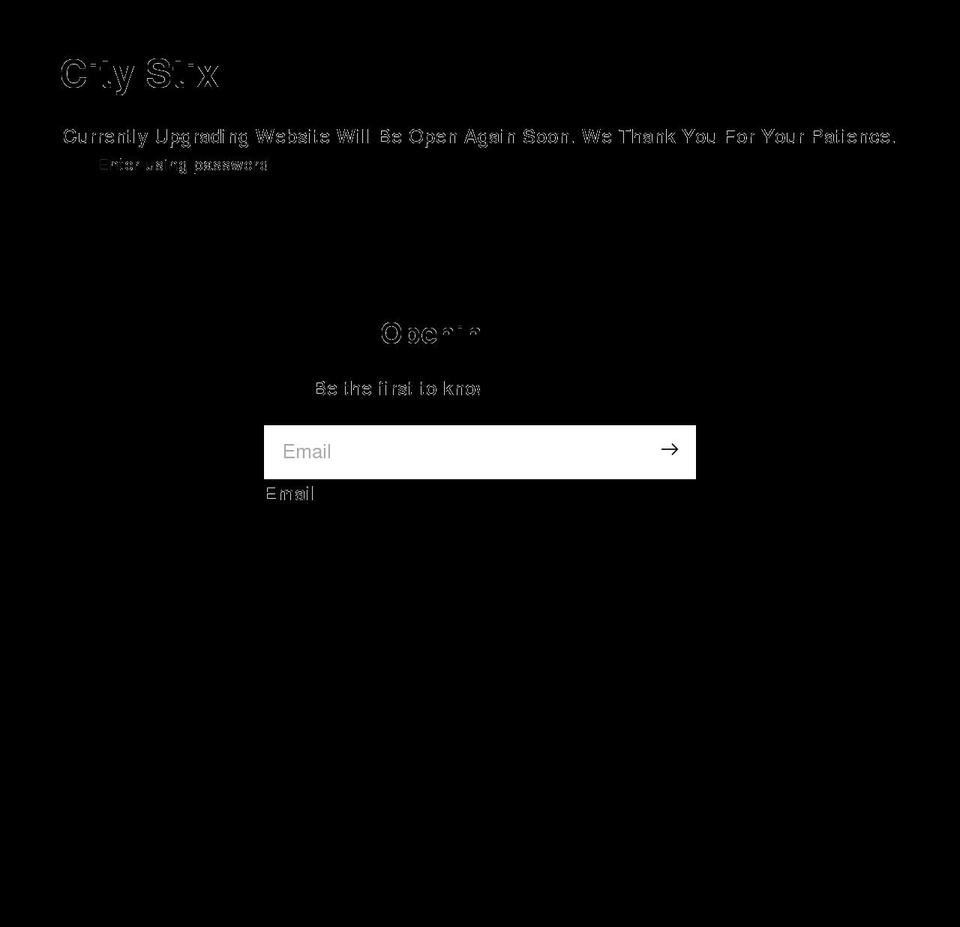 citystixco.com — Shopify storefront screenshot